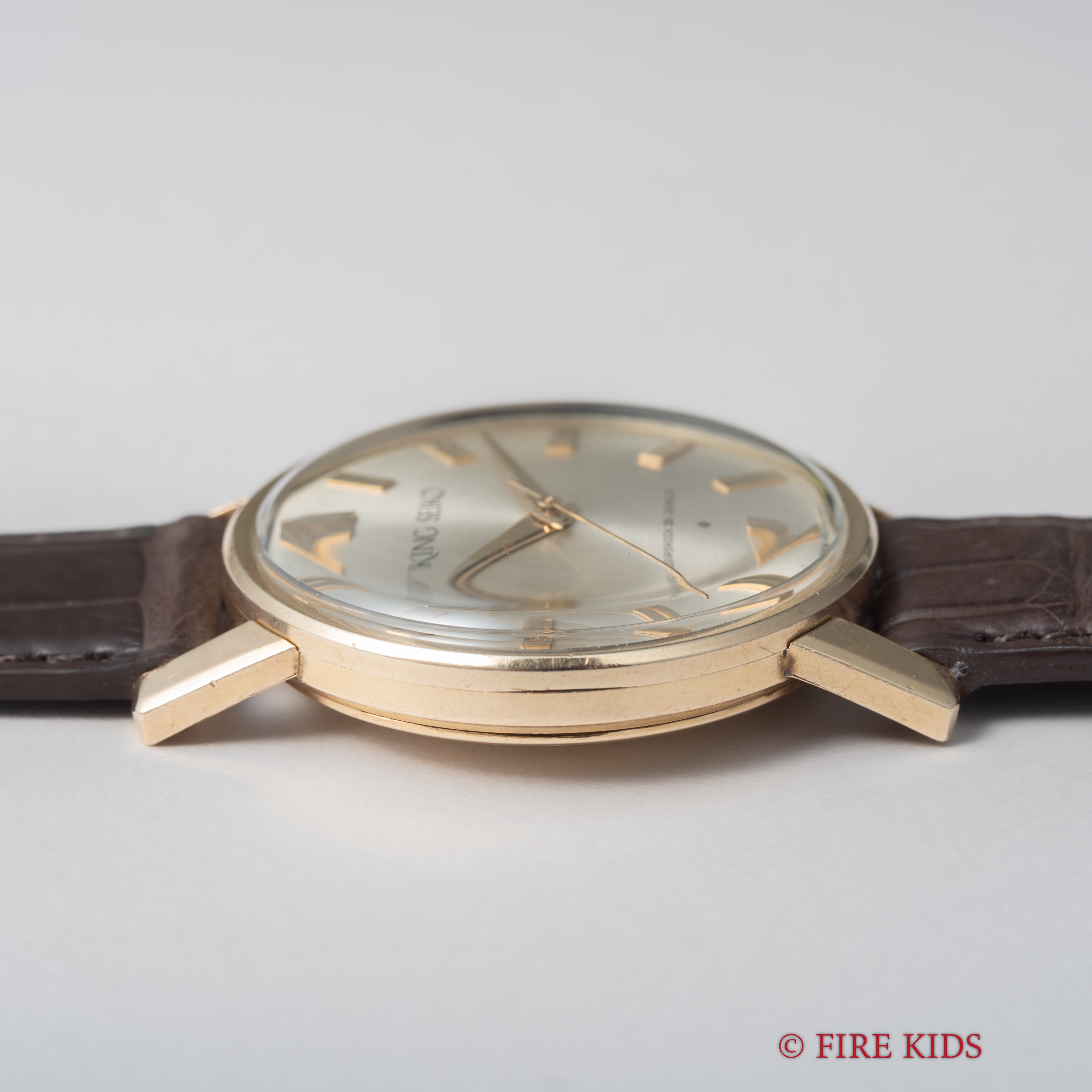 キングセイコーファーストモデル 1961年製 100ミクロン金張り Ref. J14102E KS SDダイヤル