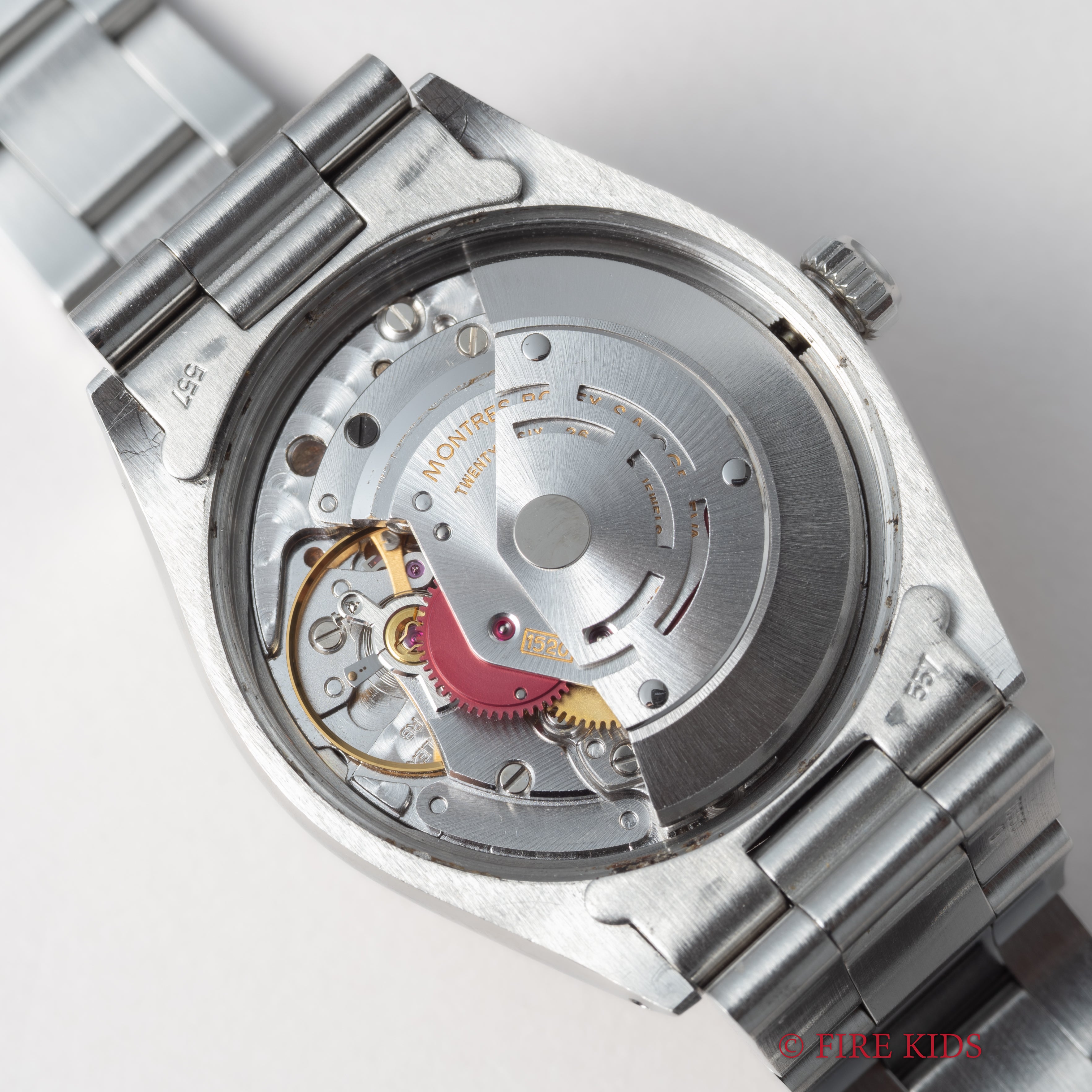 ロレックス エアキング 1983年製 シルバーダイヤル Ref.5500 自動巻ノンデイト 箱 ギャラ