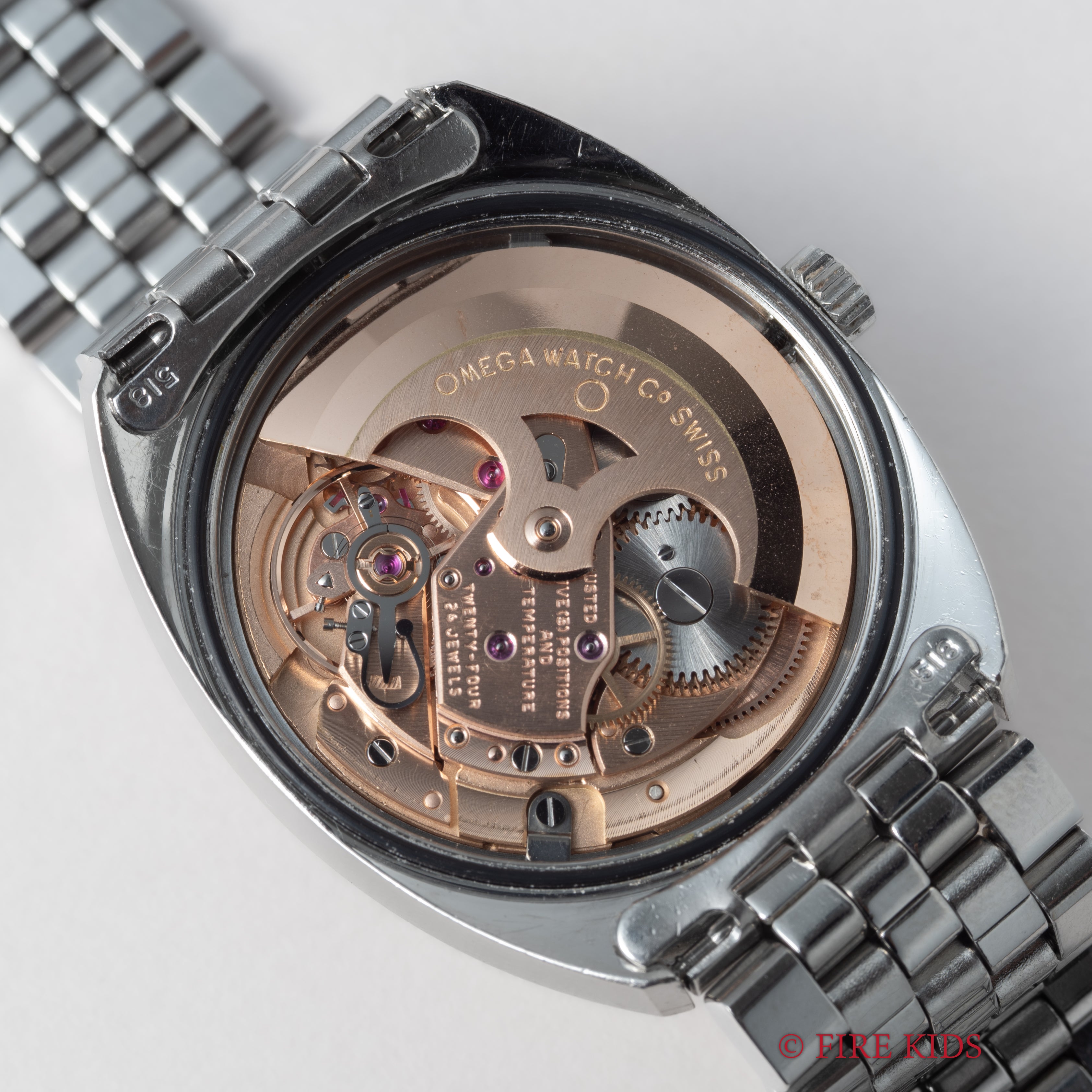 オメガ コンステレーション ジェンタ初期型 ドーフィンハンド1968年製 Ref.168.017 純正ステンレスブレス