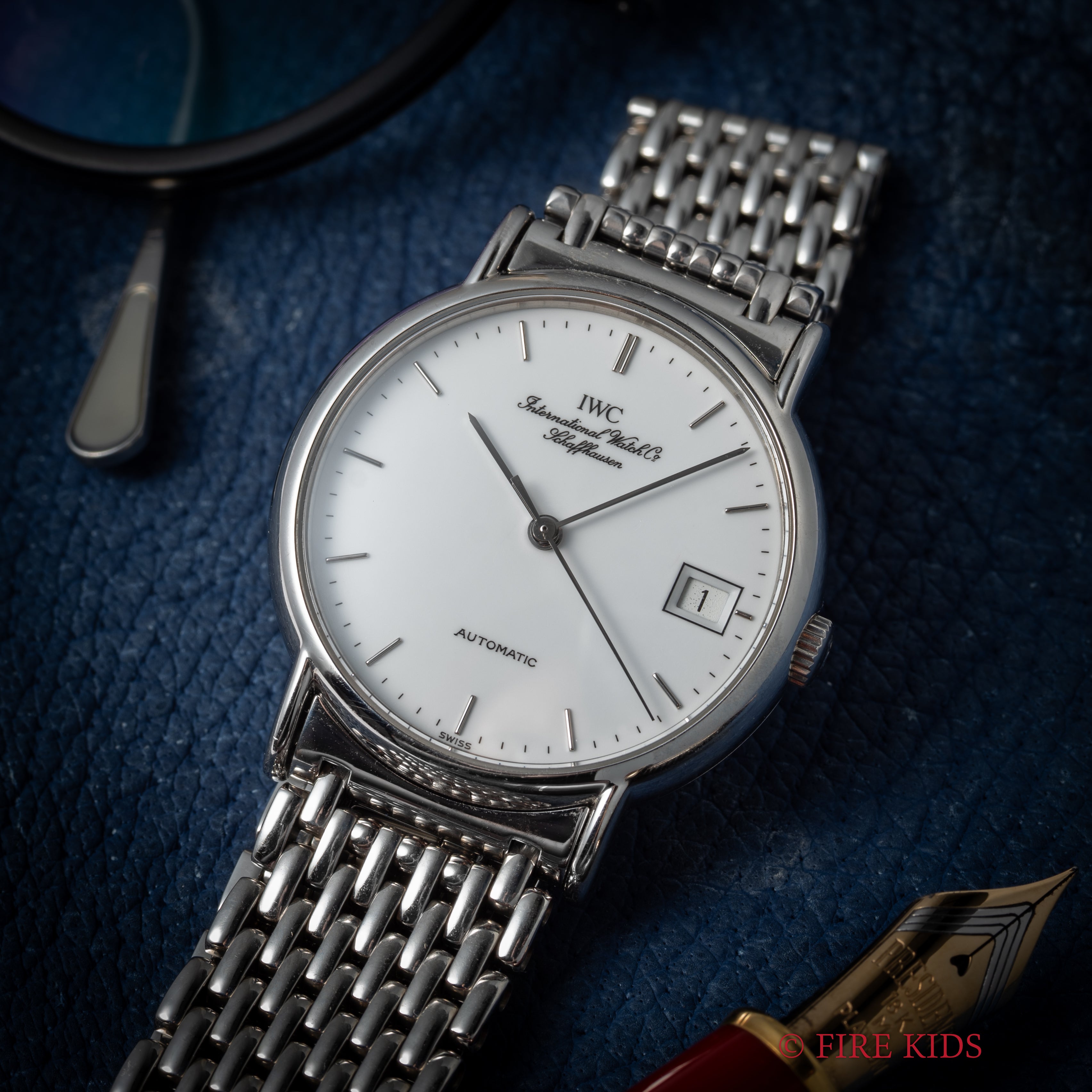 IWC ポートフィノ ホワイトダイアル 1994年製 自動巻き Ref.IW3513 純正ブレス付き