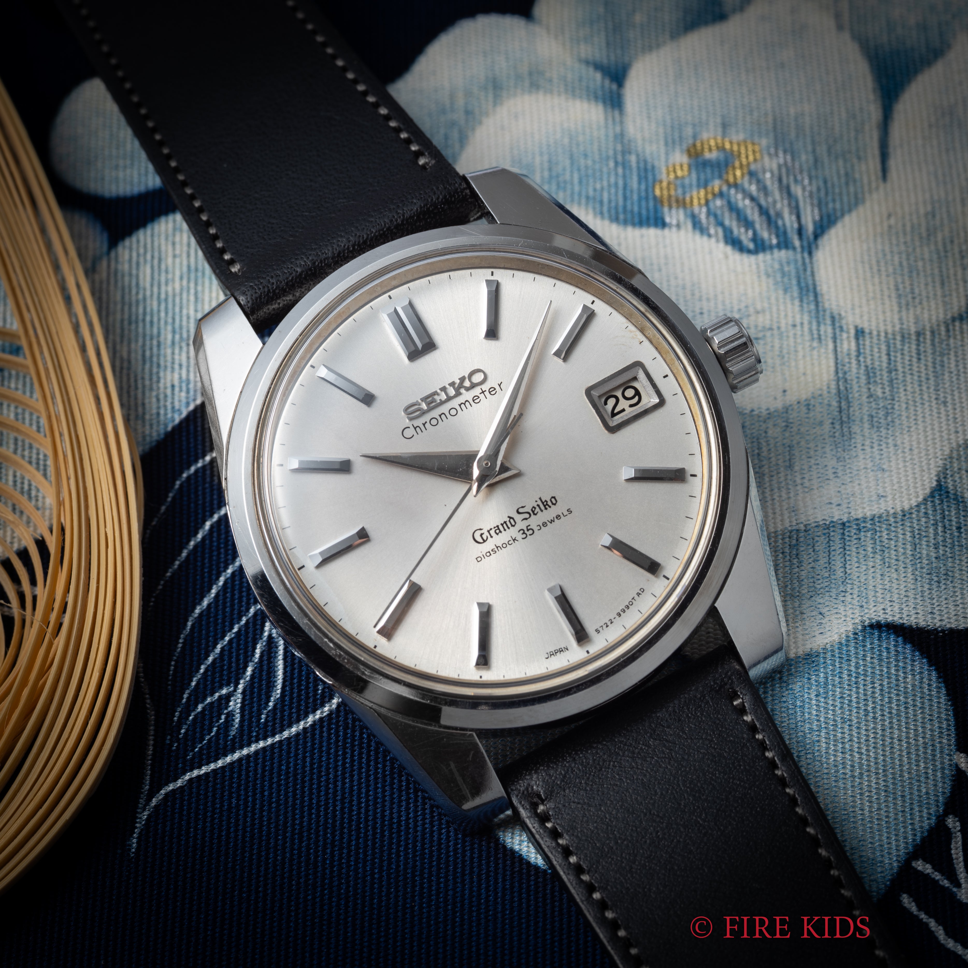 グランドセイコー 2nd前期 セルフデーター 1965年製 Ref.5722-9990 57GS クロノメーター 獅子メダル