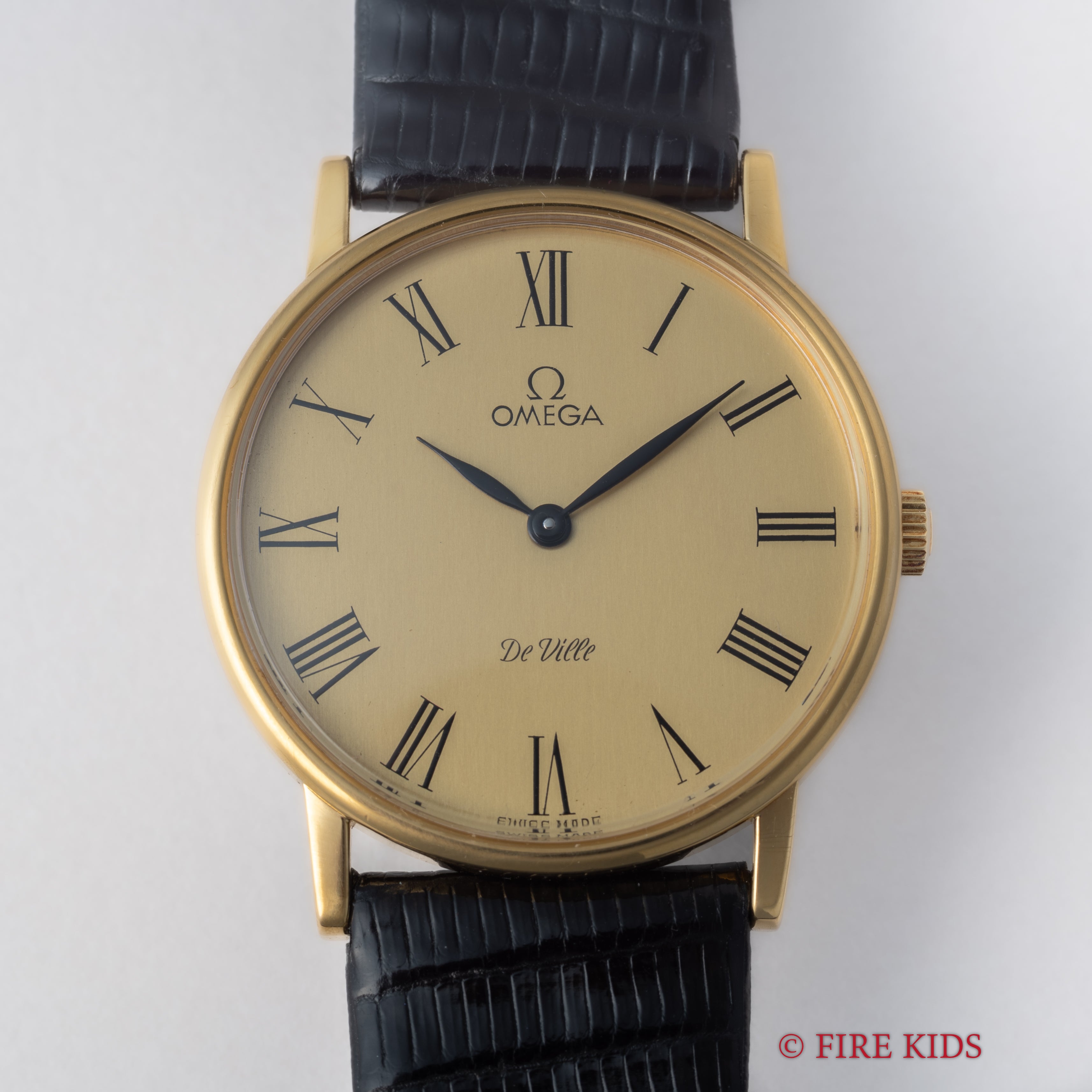 オメガ デ・ヴィル ローマンダイヤル GPラウンドケース 1979年製 Ref.111.0140