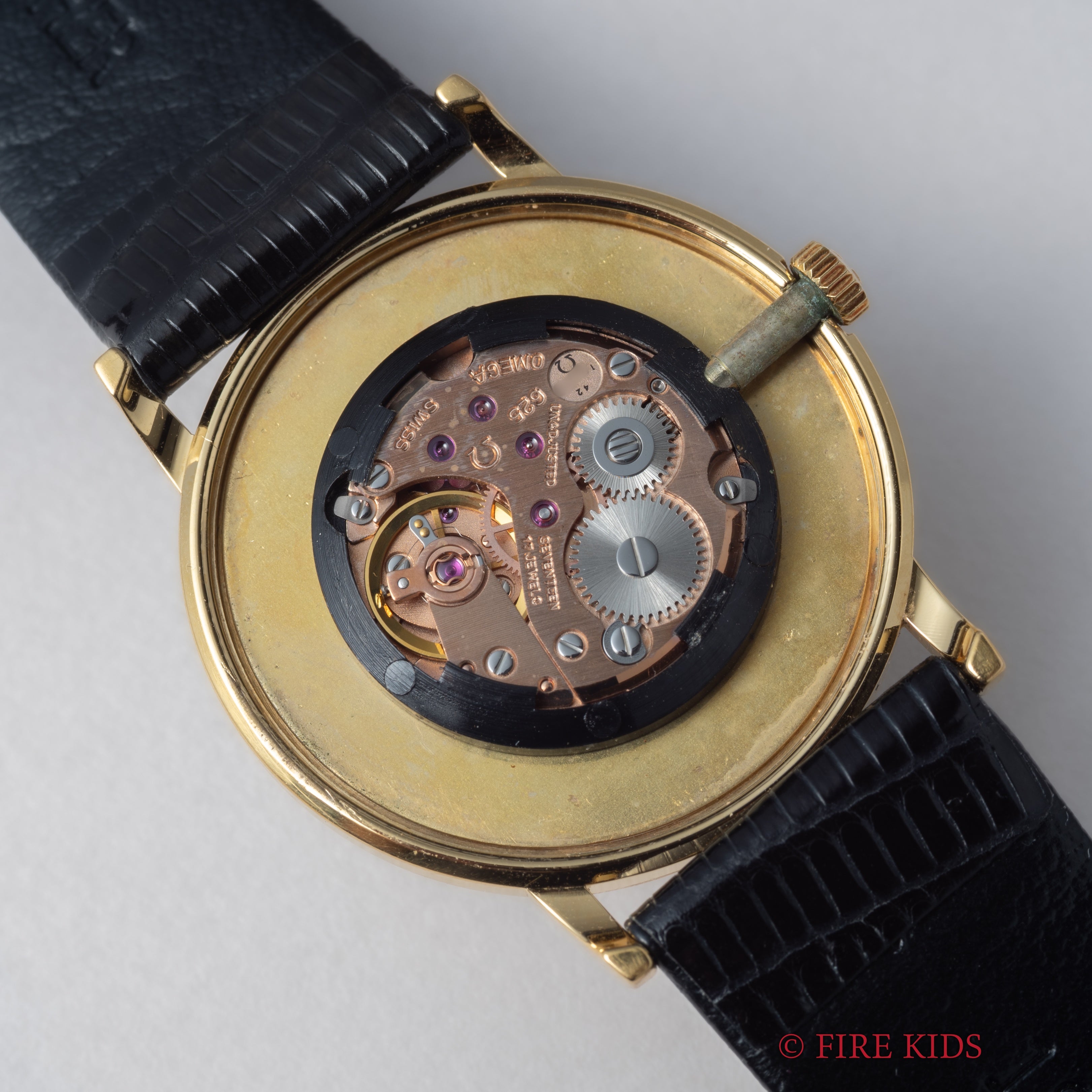 オメガ デ・ヴィル ローマンダイヤル GPラウンドケース 1979年製 Ref.111.0140