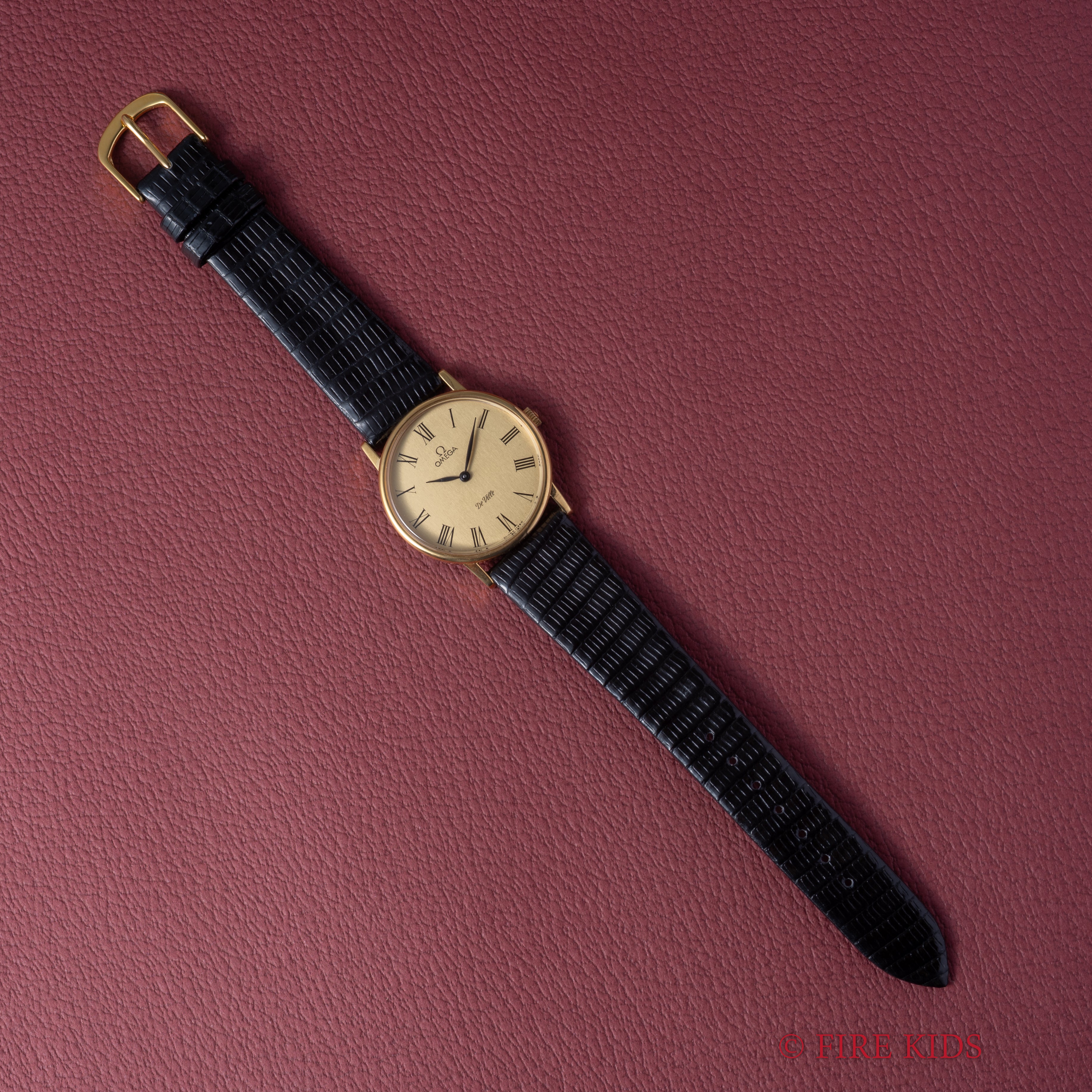 オメガ デ・ヴィル ローマンダイヤル GPラウンドケース 1979年製 Ref.111.0140