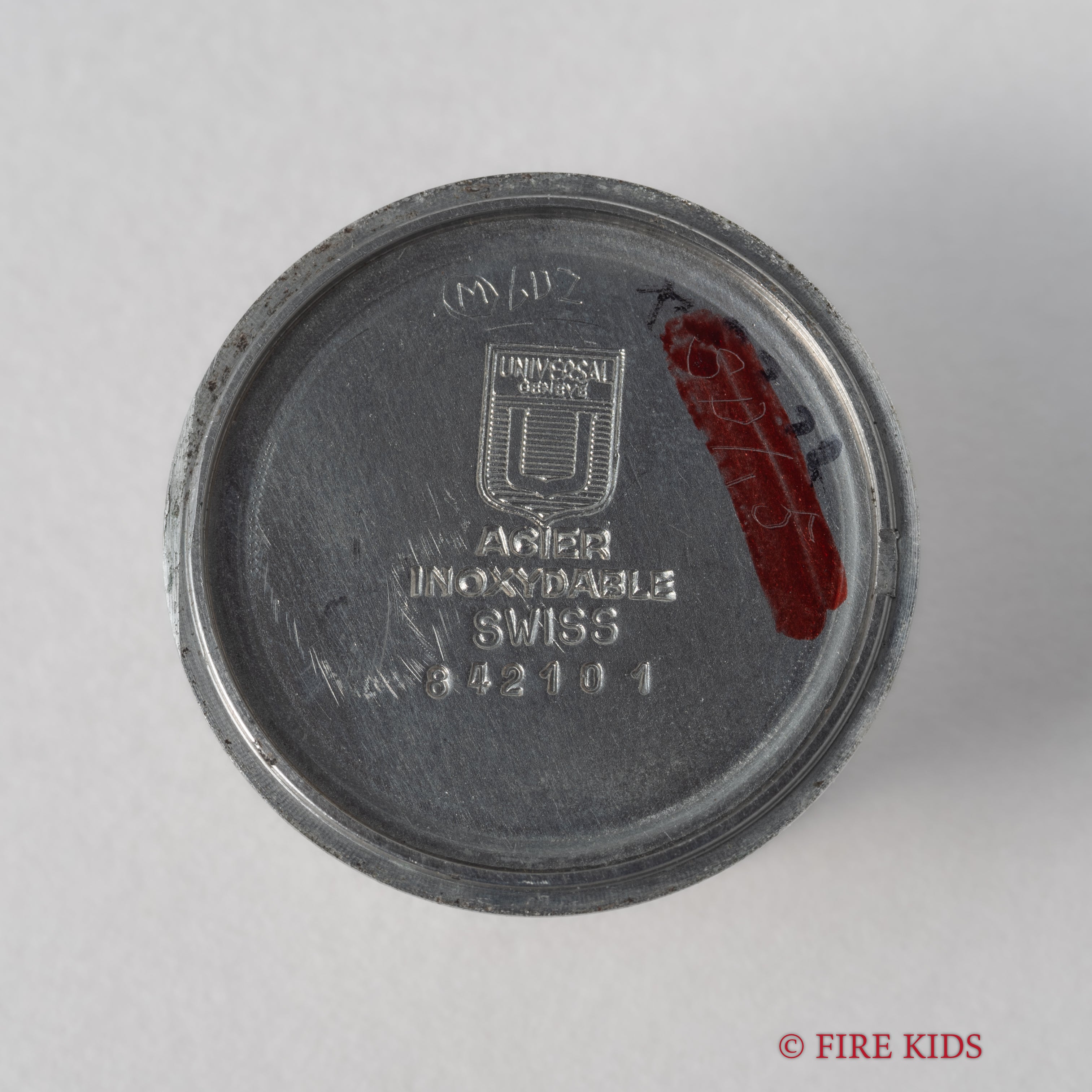 ユニバーサル・ジュネーブ アルテッセ 1980年代製 ラウンド ホワイトローマン 手巻き Ref.842101 Cal.42