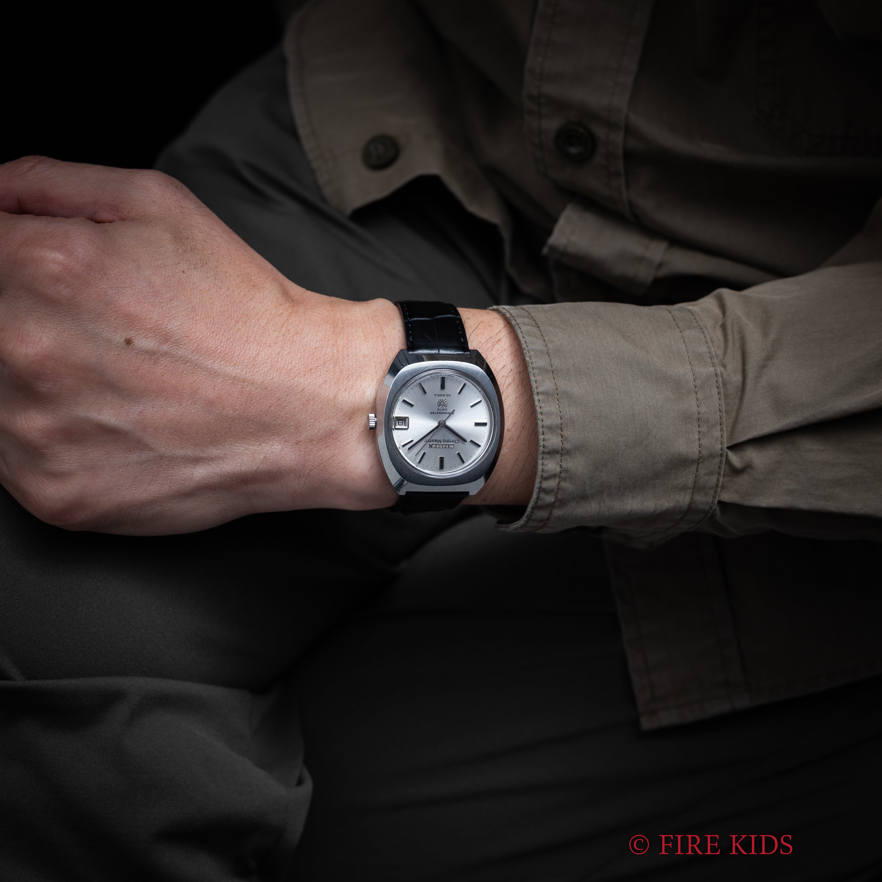 シチズン クロノマスター クロノメーター デイト 1969年製 25石 手巻き SS鷲メダリオン