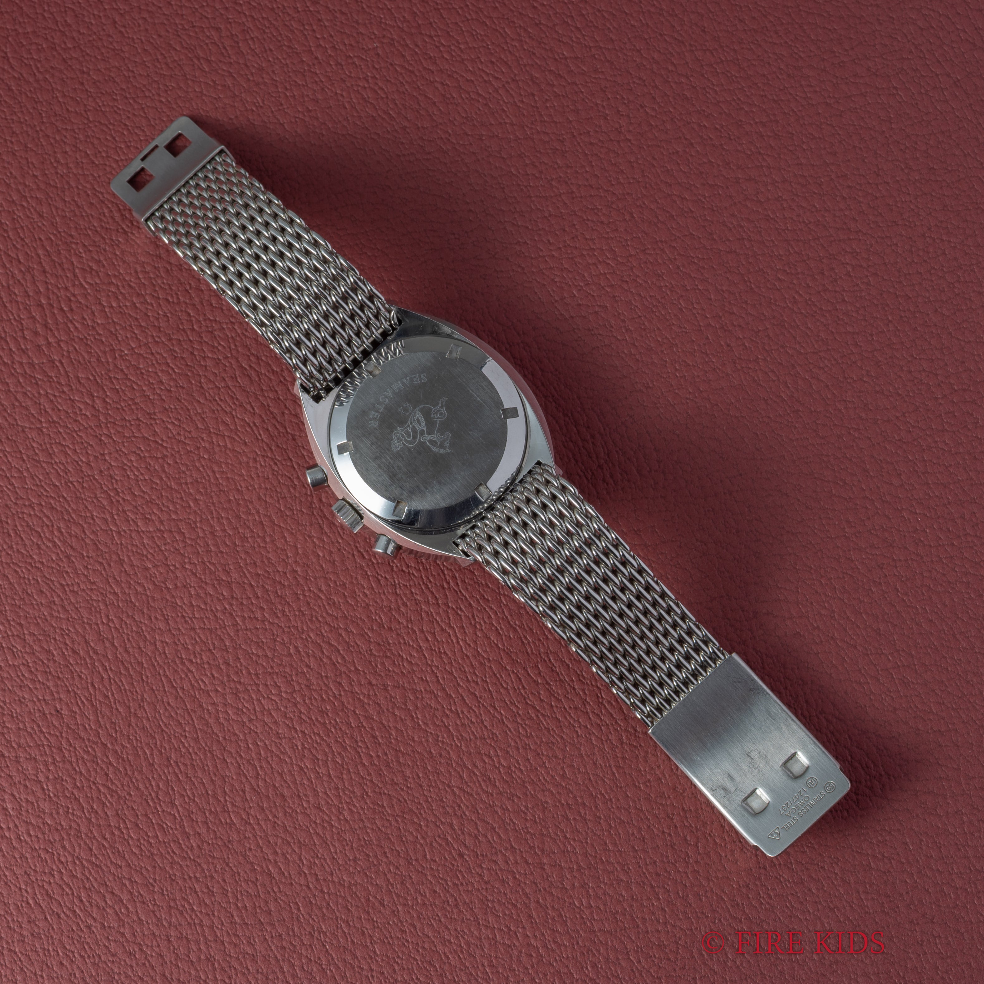 オメガ スピードマスター マーク3 1973年製 Ref.176.002 自動巻クロノグラフ Cal.1040 純正メッシュブレス