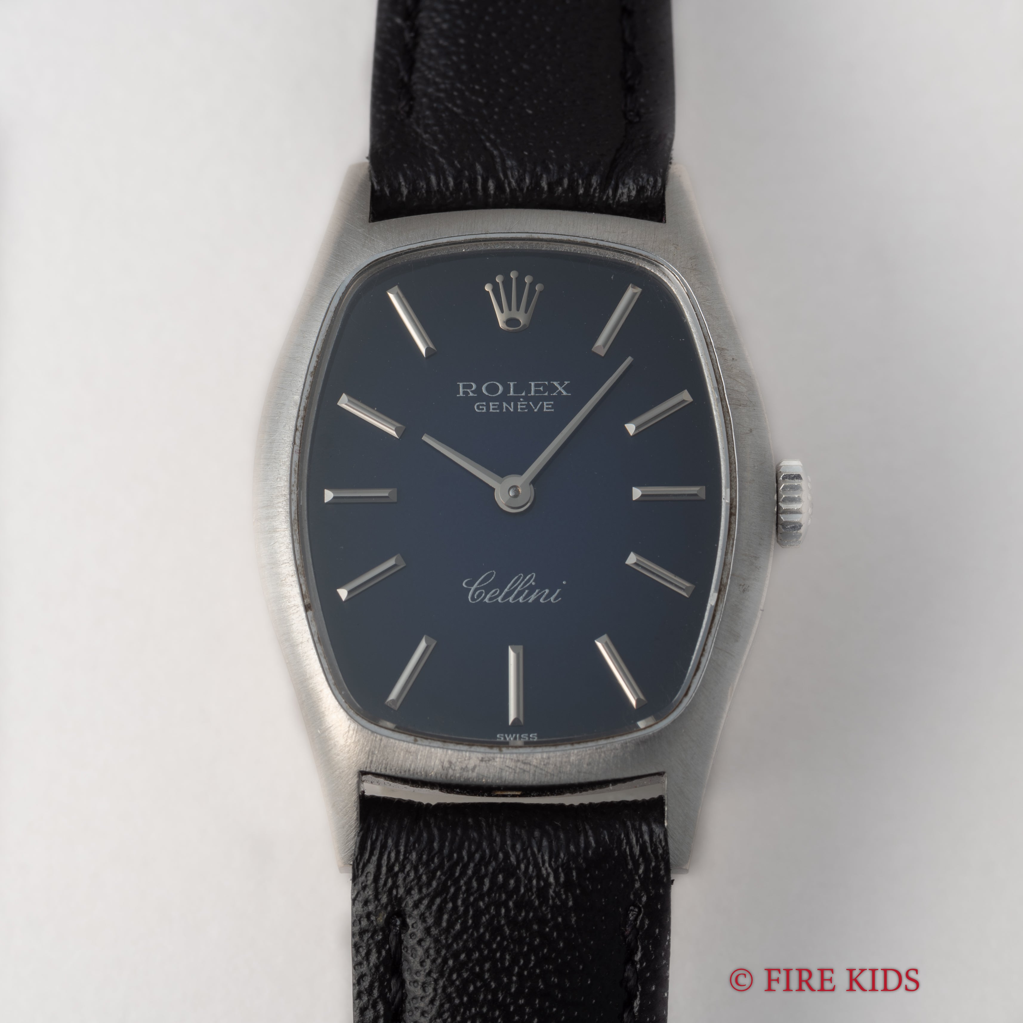 ロレックス レディースチェリーニ 1973年製 Ref.3803 18金無垢 ホワイトゴールド 純正王冠尾錠