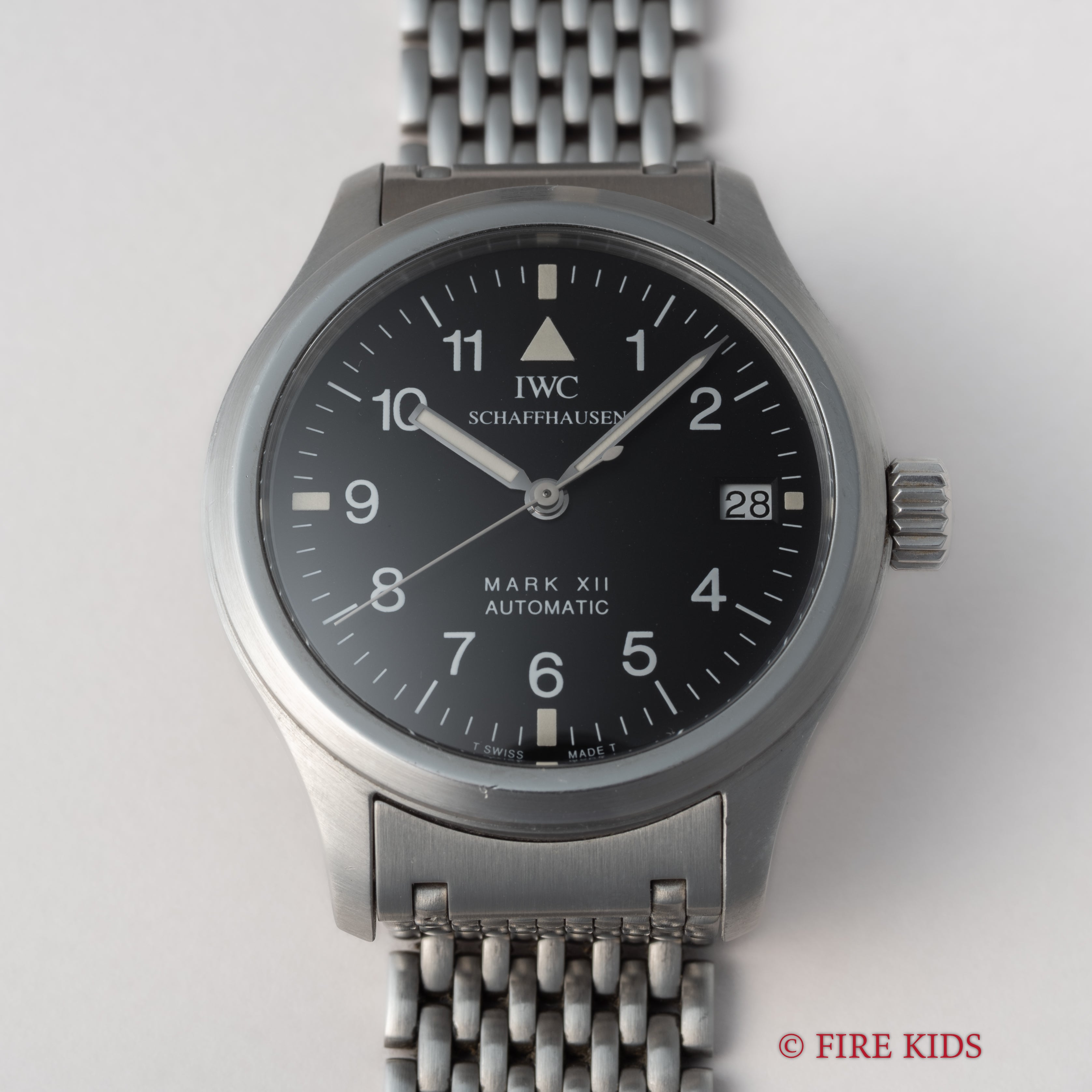 IWC マーク12 1995年製 Cal.884/2 Ref.3241 自動巻き 純正ブレス ギャランティカード付き