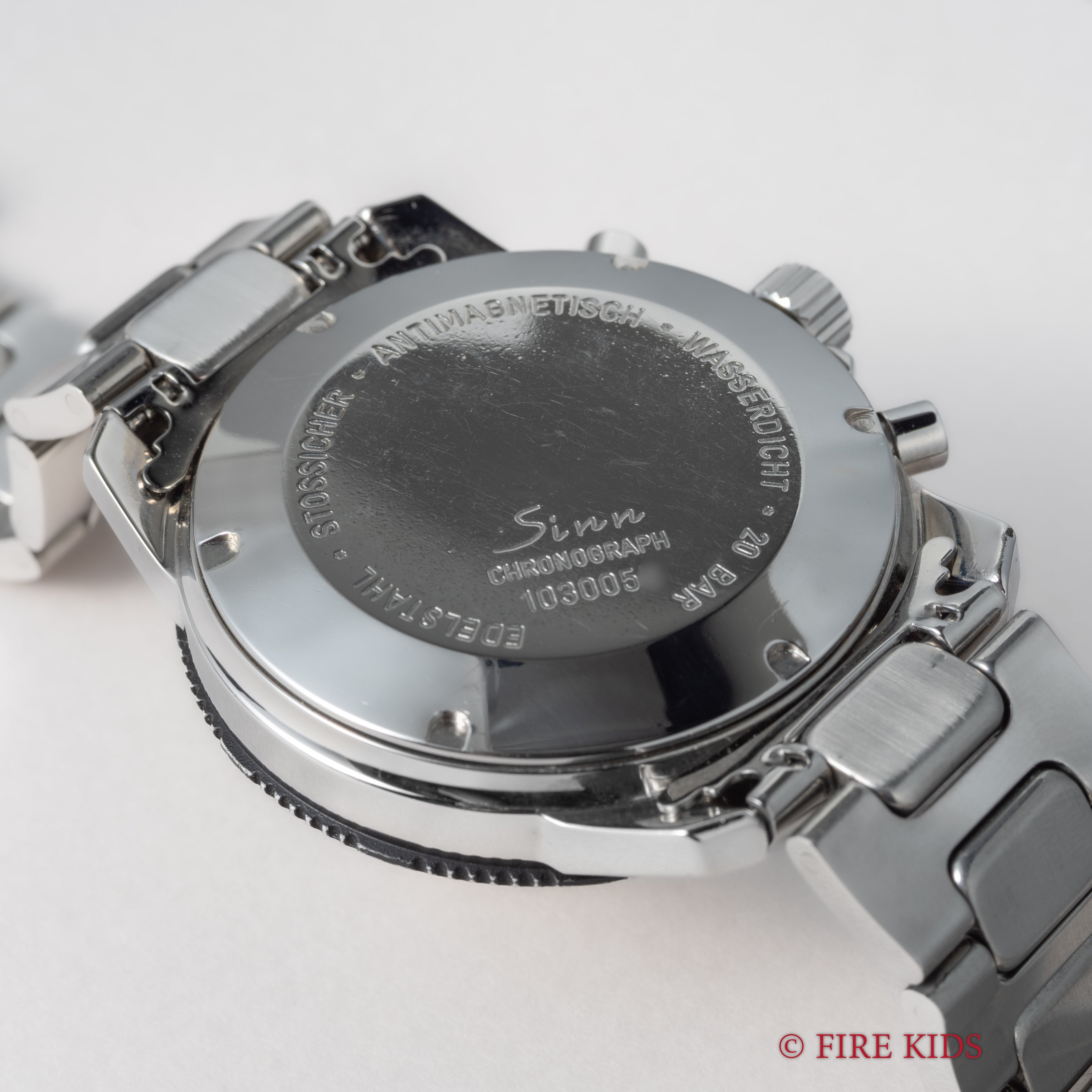 ジン クロノグラフ 手巻き 1990年代製 Ref.103 パイロットクロノグラフ