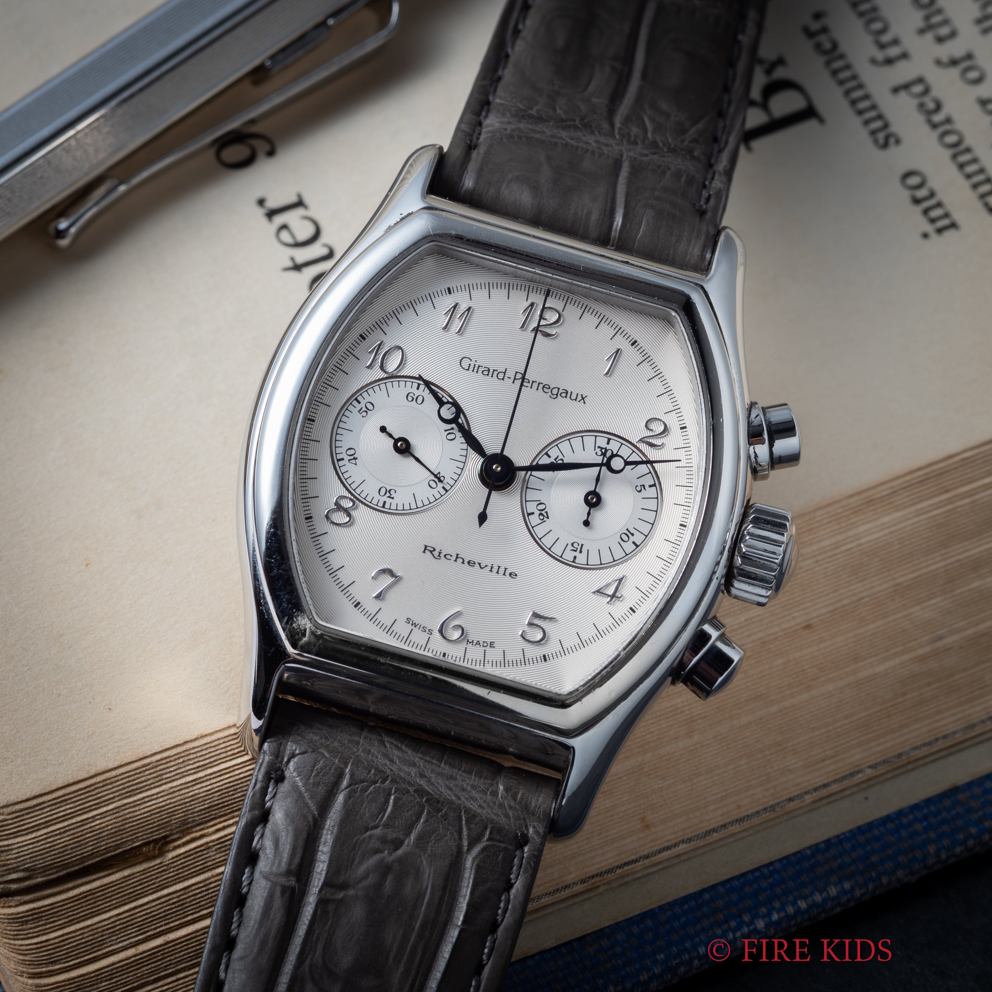 ジラール・ペルゴ リシュビル 1990年代製 Ref.2710 クロノグラフ 手巻き