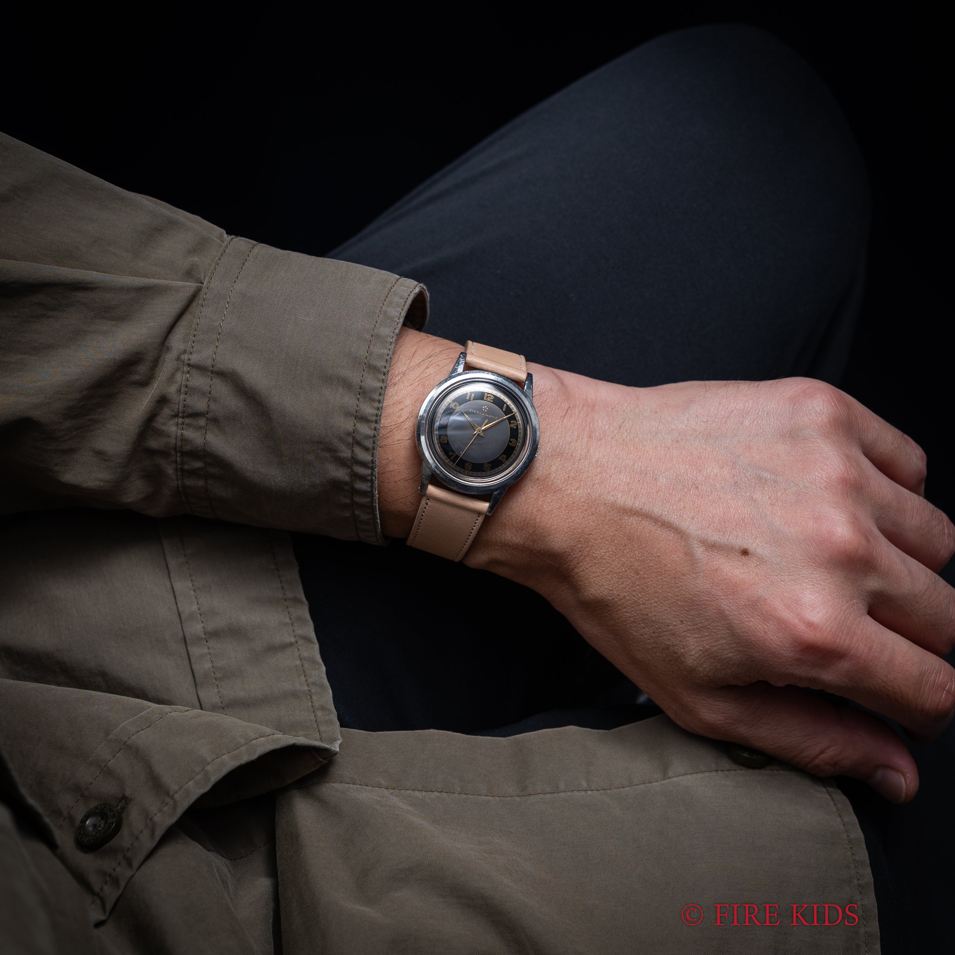 エテルナマチック ブルズアイダイヤル 1950年代製 自動巻き