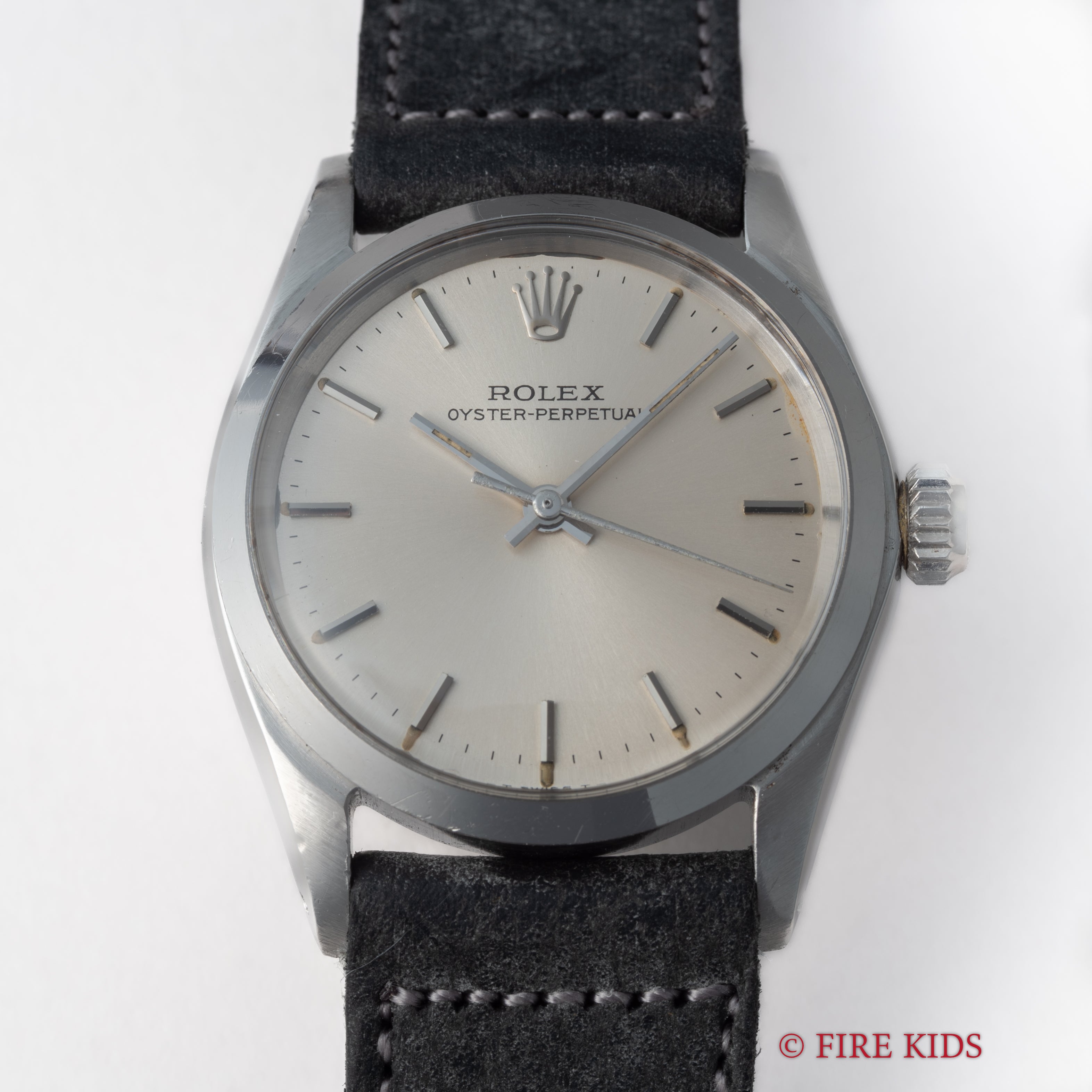 ロレックス オイスターパーペチュアル 1968年製 Ref.6548 シルバーダイヤル ボーイズ ギャラ付き