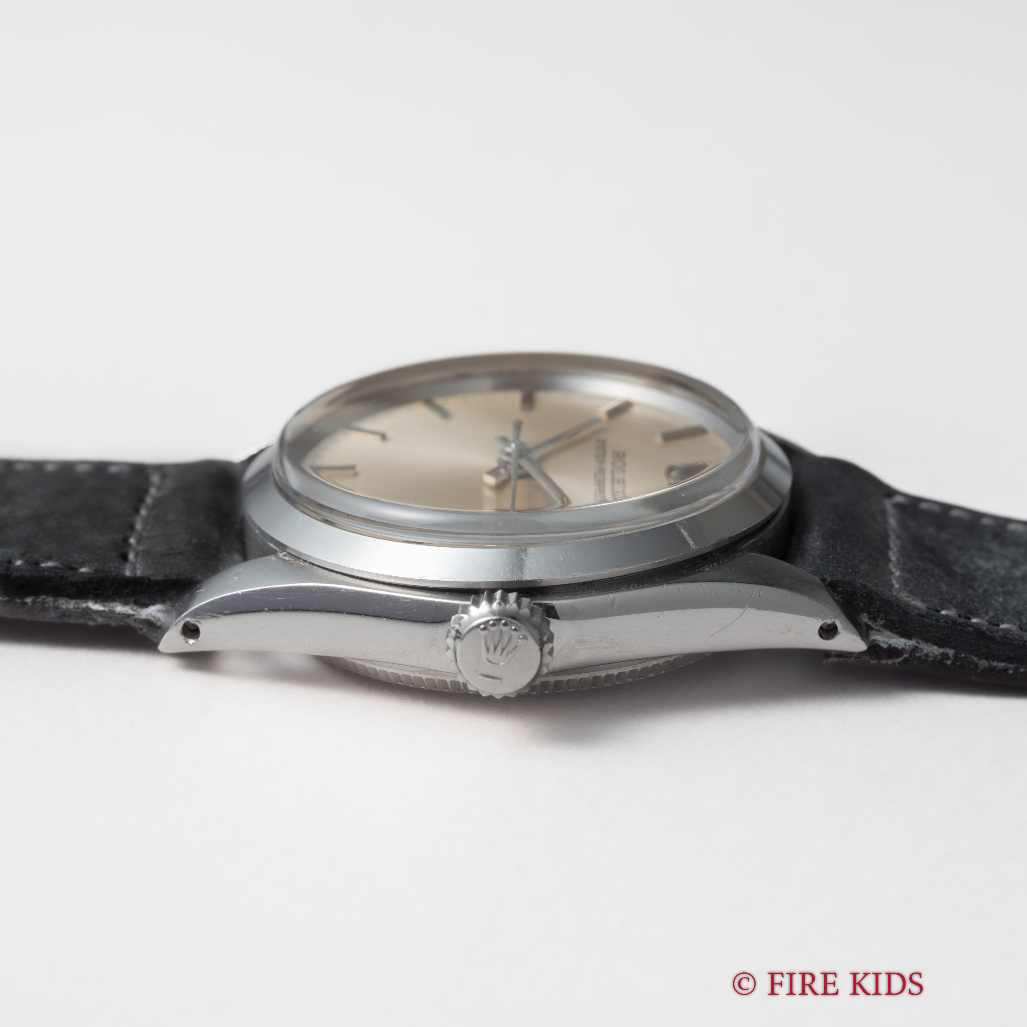 ロレックス オイスターパーペチュアル 1968年製 Ref.6548 シルバーダイヤル ボーイズ ギャラ付き