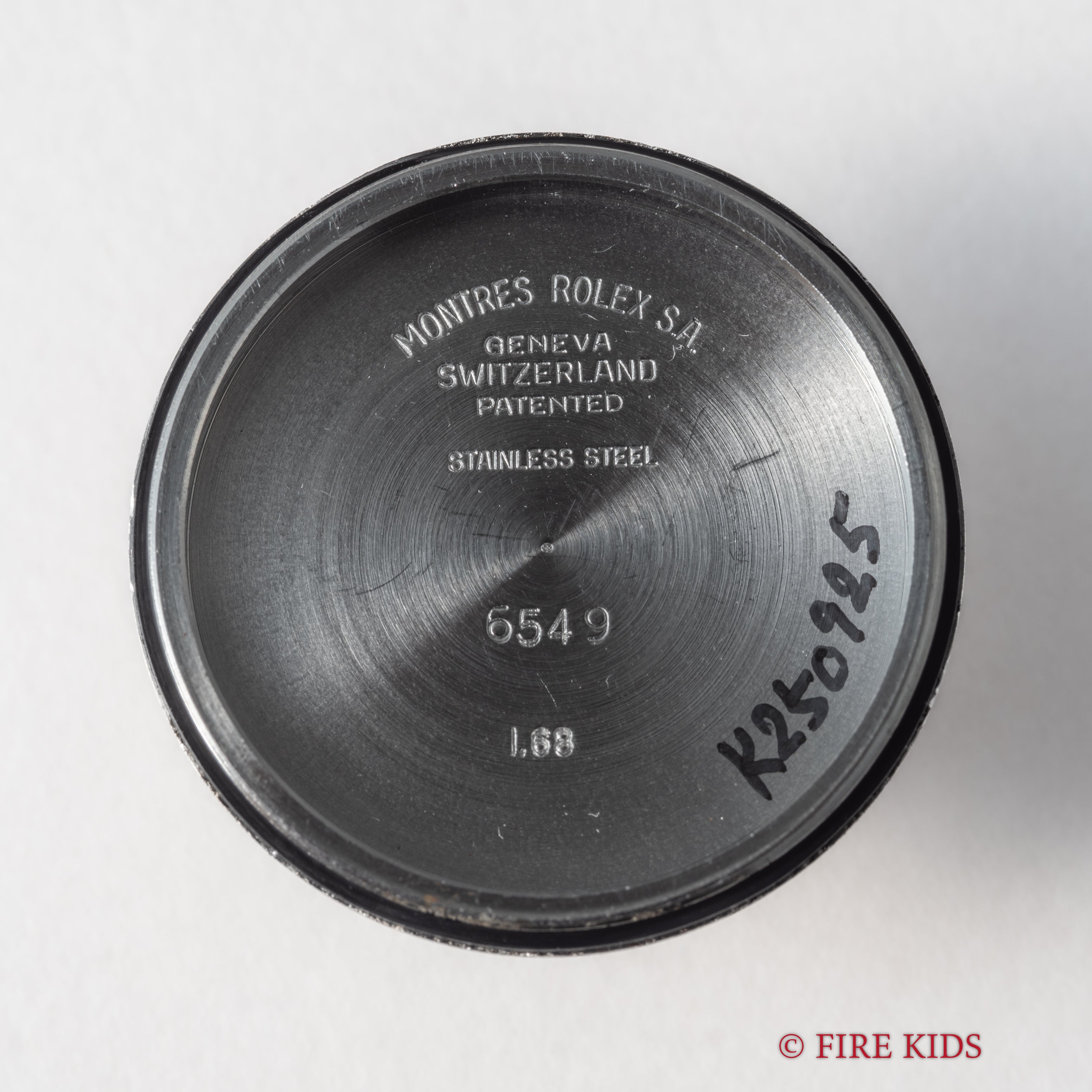 ロレックス オイスターパーペチュアル 1968年製 Ref.6548 シルバーダイヤル ボーイズ ギャラ付き