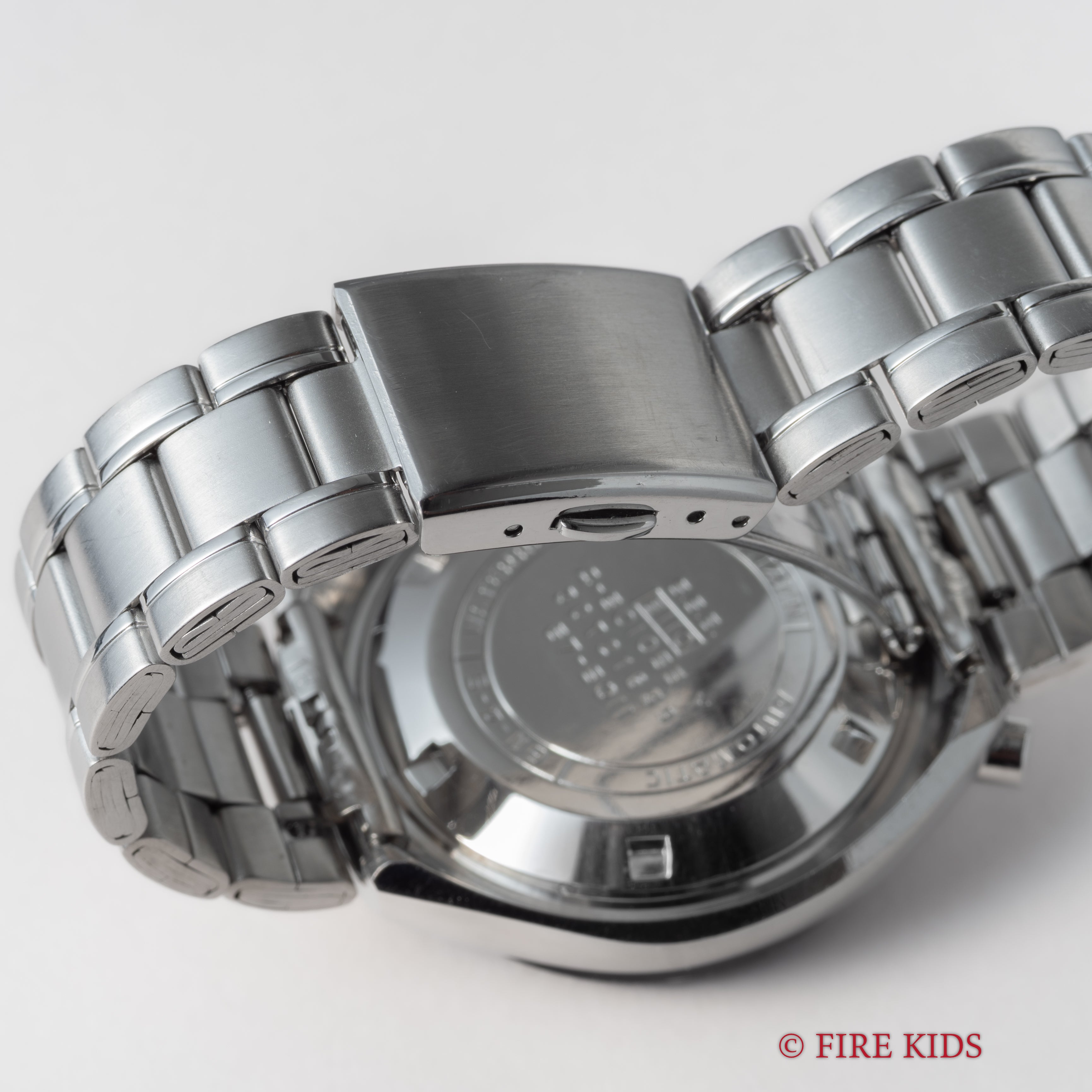 シチズン ツノクロノ チャレンジタイマー 1973年製 自動巻きクロノグラフ 社外ブレス