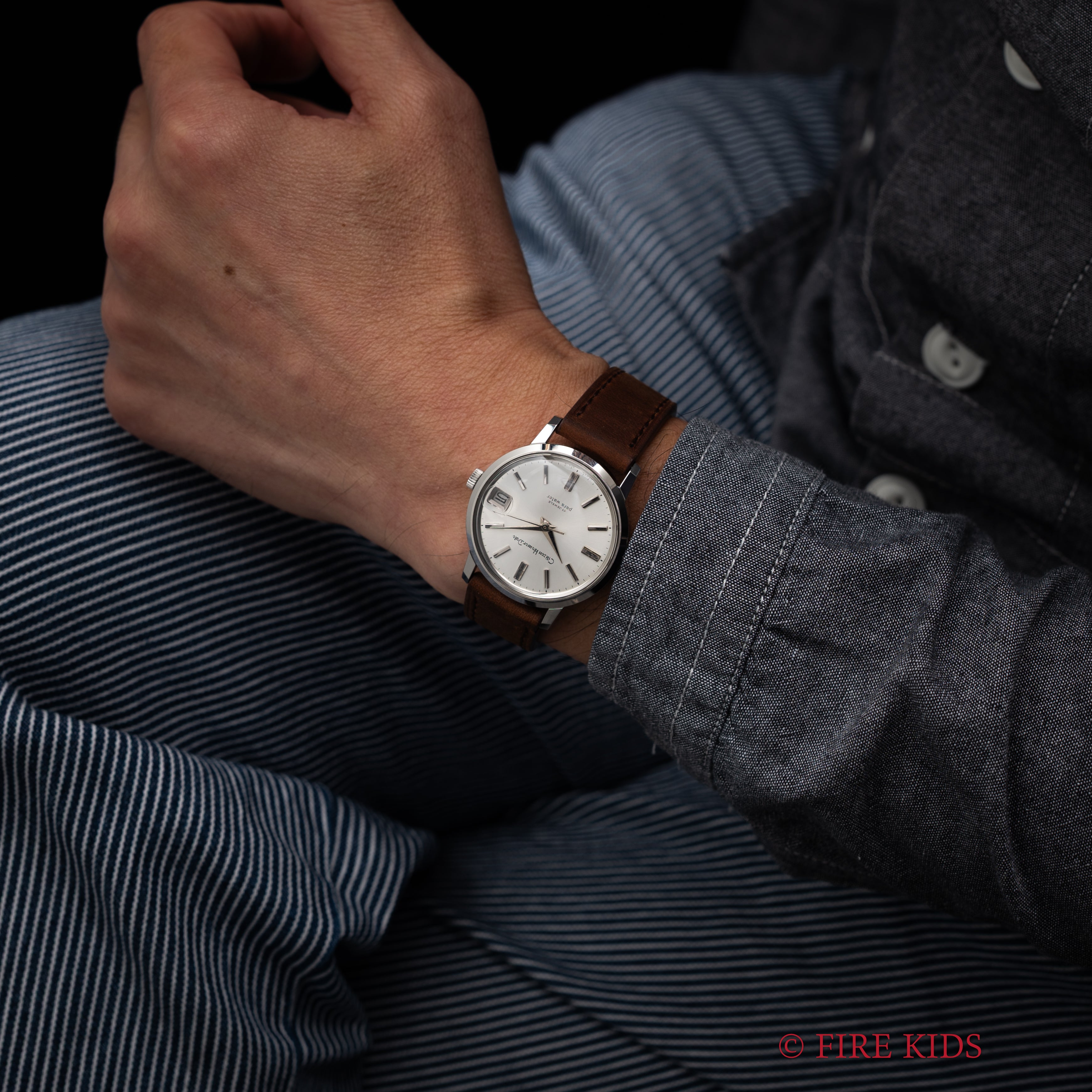 シチズン ホーマーデイト 1970年製 17石 パラウォーター 手巻き