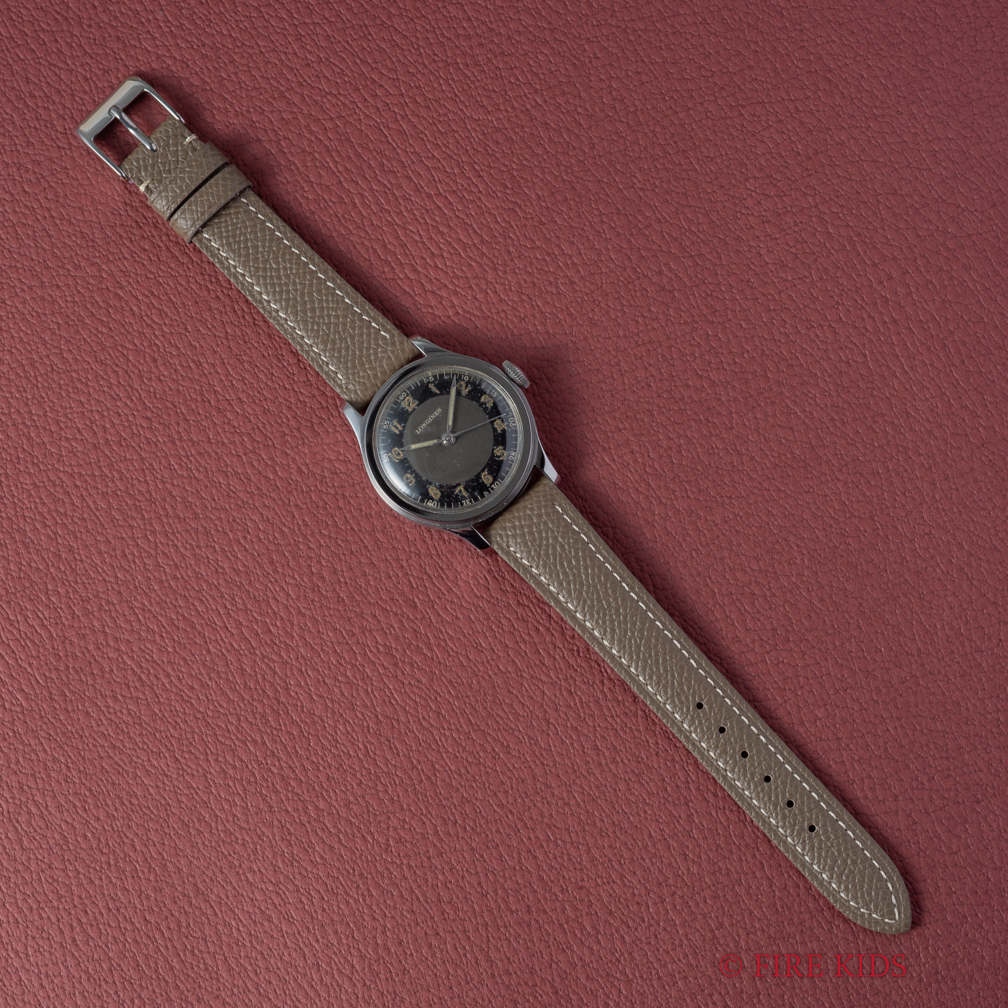 ロンジン セイタケ Ref.22133 ブルズアイ Cal.12.68N 1945年製