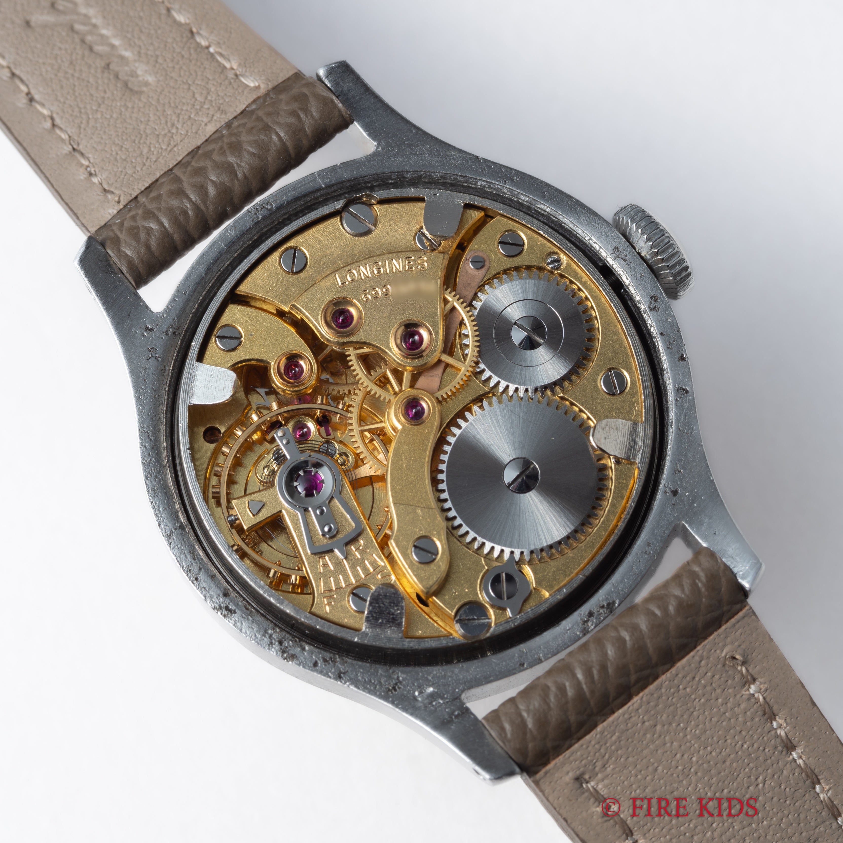 ロンジン セイタケ Ref.22133 ブルズアイ Cal.12.68N 1945年製