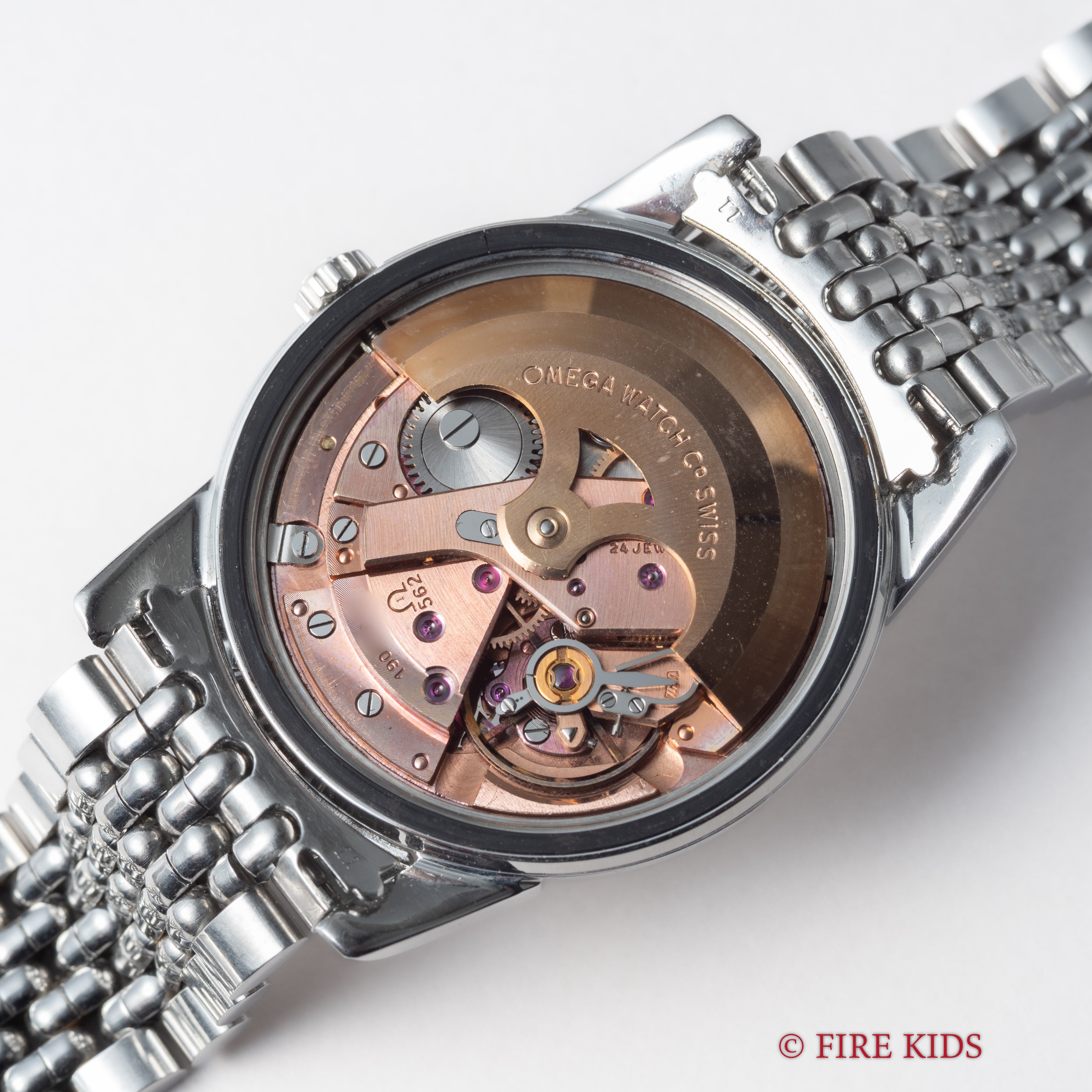 オメガ シーマスター 1962年製 Ref.14762 SC 61 タペストリーダイヤル 自動巻 Cal.562 純正ブレス