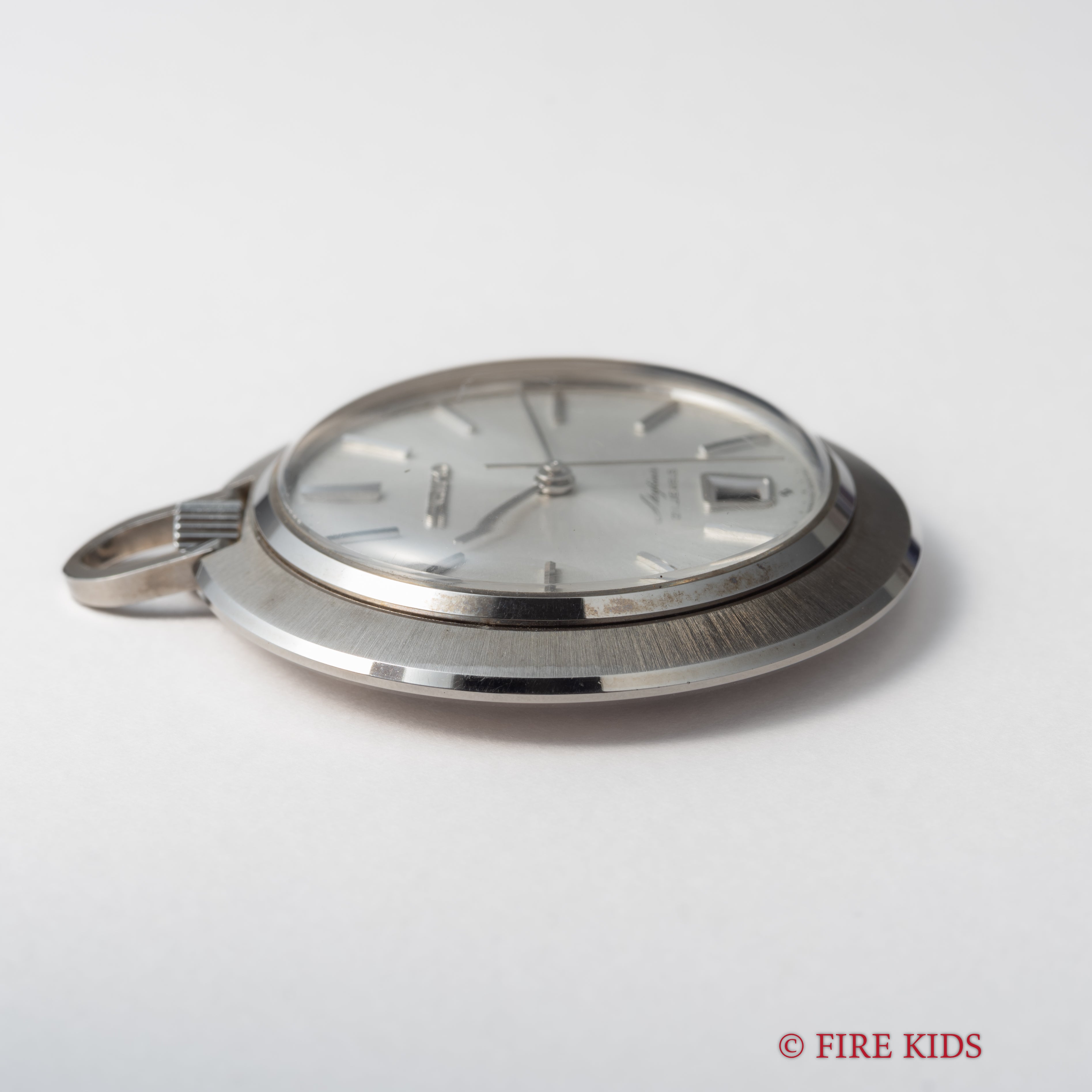 セイコー スカイライナー 懐中時計 1970年製(昭和45年製)手巻 Cal.6102A 組紐付