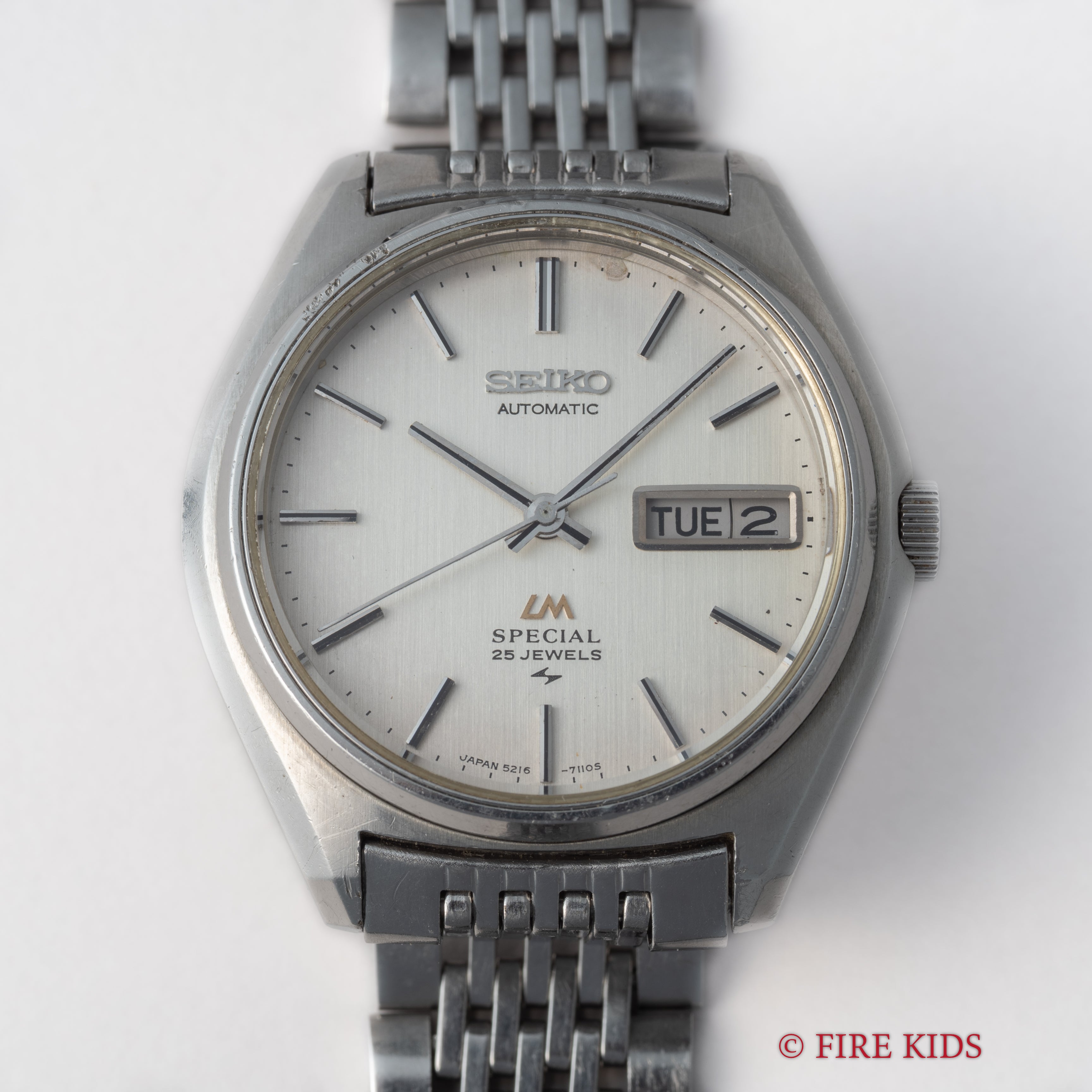 セイコー LM スペシャル 1974年製 Ref.5216-7100 シルバーダイヤル