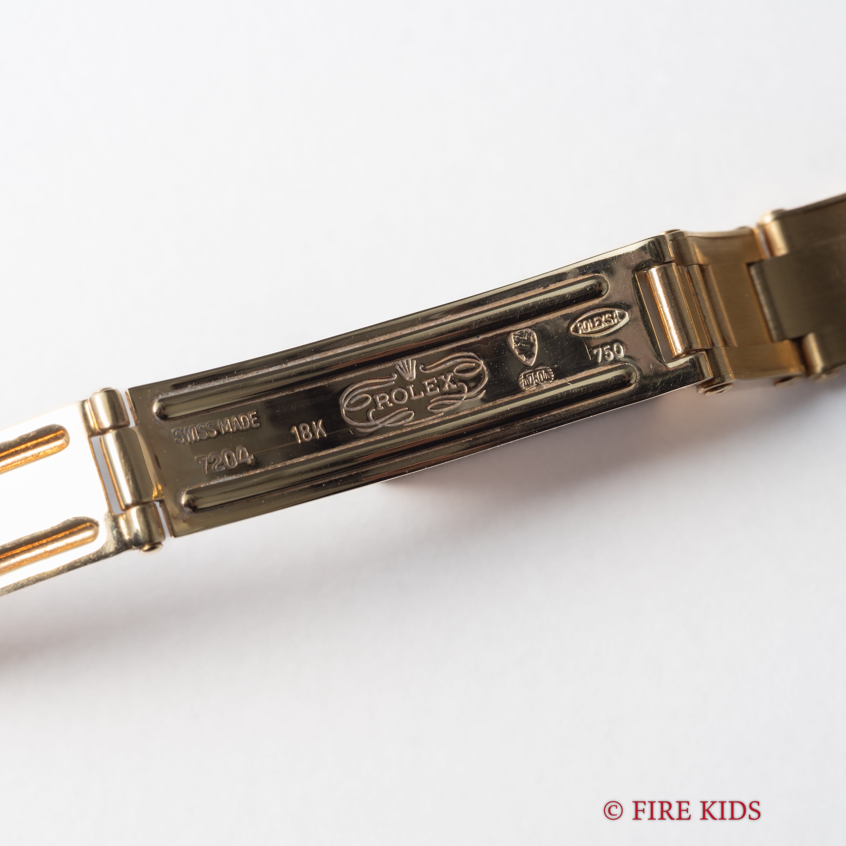 ロレックス 18金無垢オイスターパーペチュアル レディース 1991年製 Ref.67198  純正18金無垢ブレスレットノンデイト