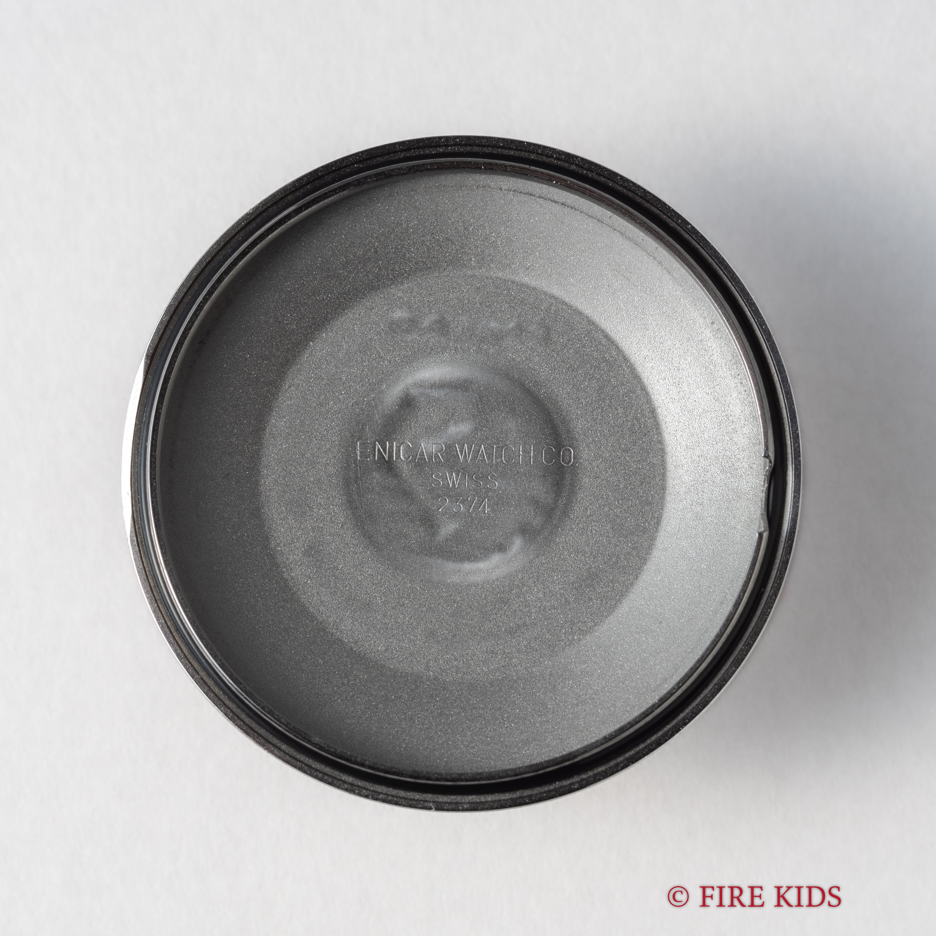 エニカ ジャンピングアワー ブルーダイヤル 自動巻き NOS 1970年代 アナデジ