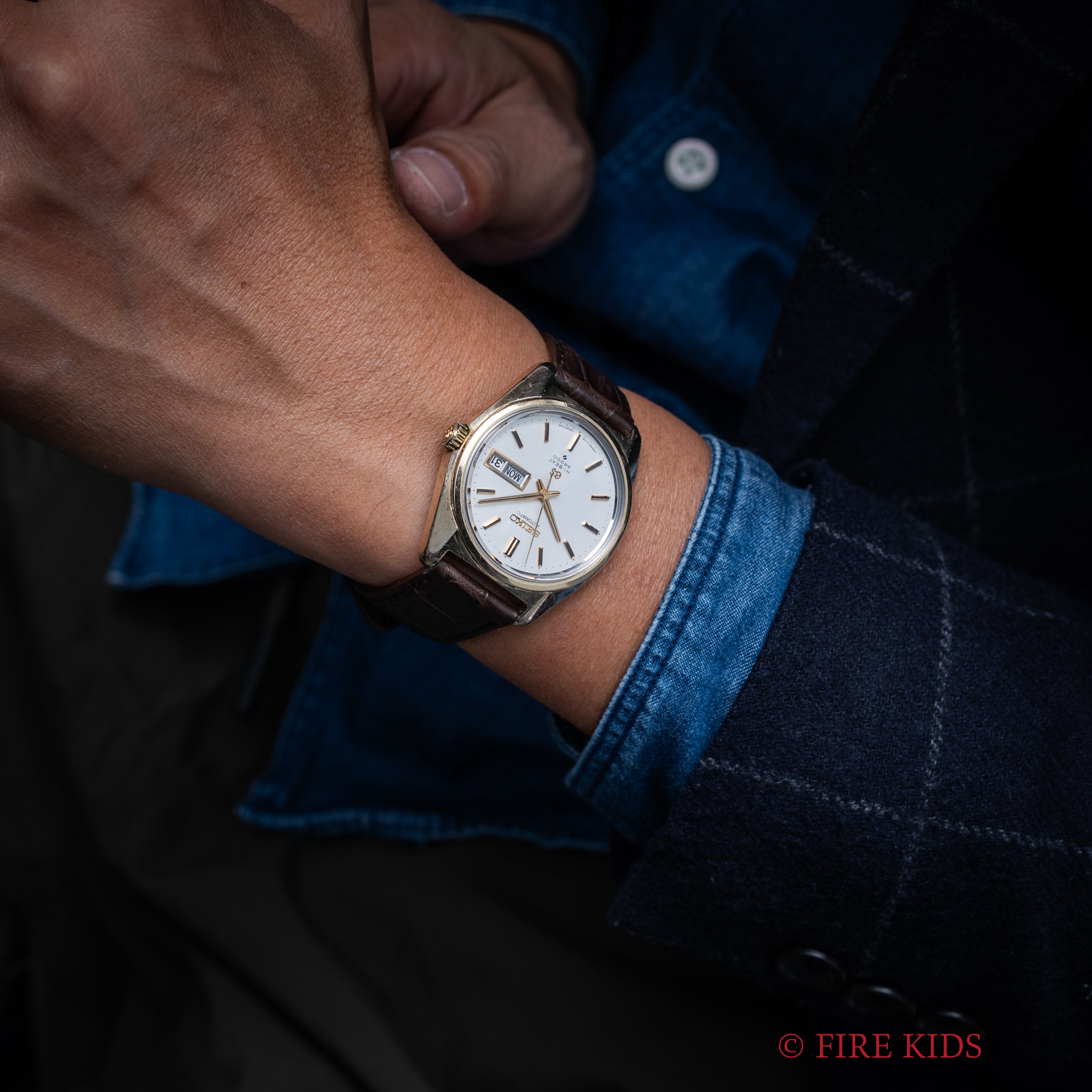 グランドセイコー 1969年製 Ref.6146-8000 希少CAPゴールドケース 36000振動自動巻 61GS