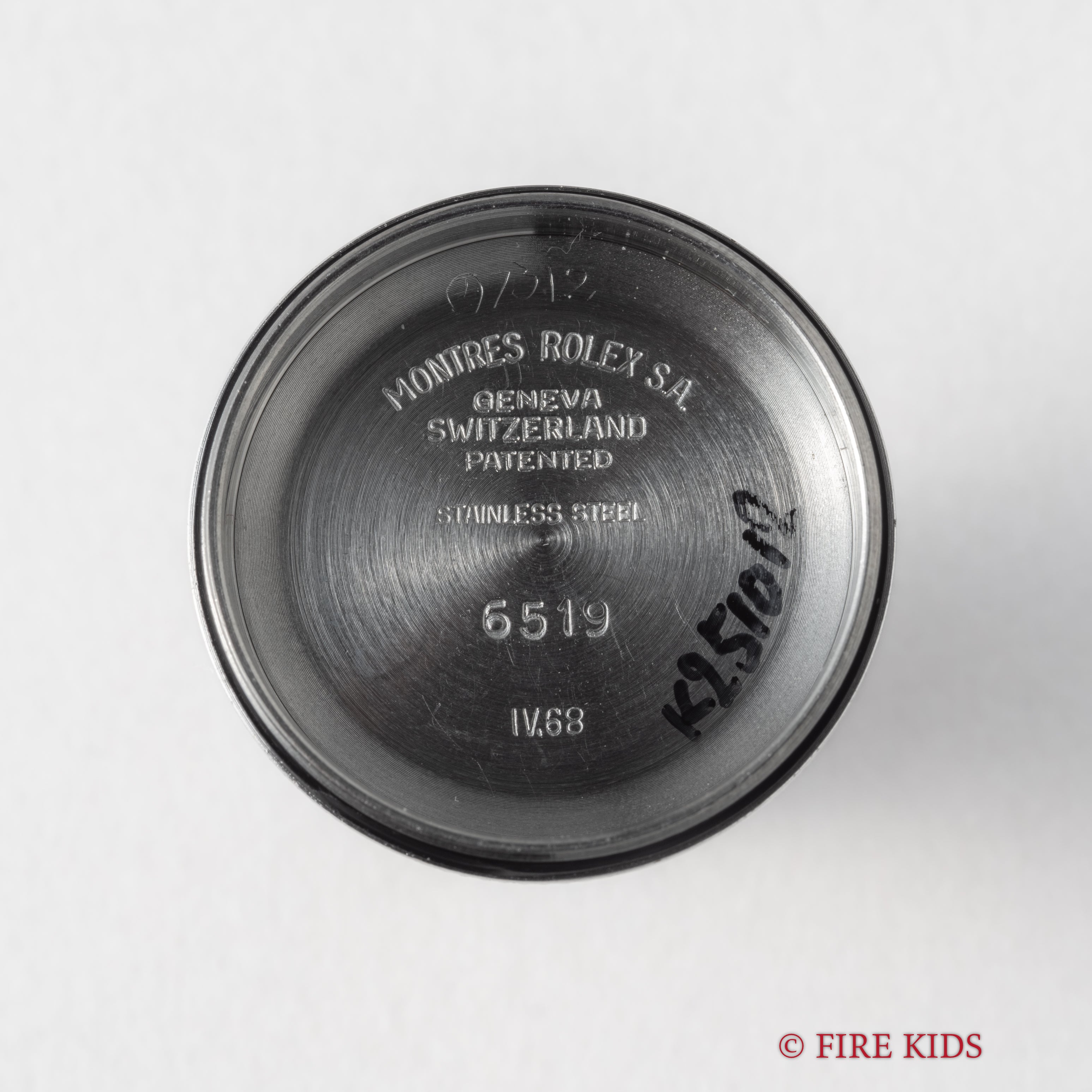 ロレックス レディース 1968年製 Ref.6516 オイスターパーペチュアルデイト グレーダイヤル