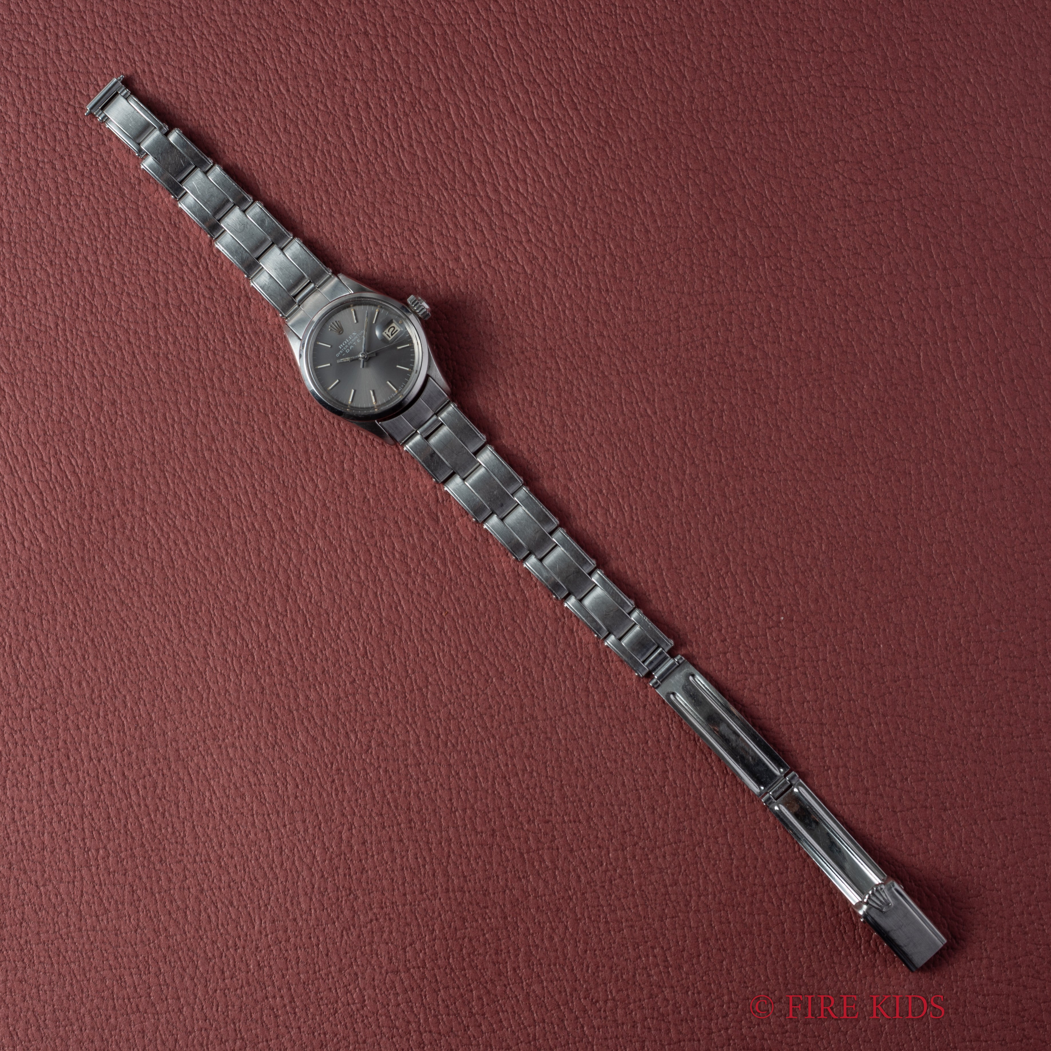 ロレックス レディース 1968年製 Ref.6516 オイスターパーペチュアルデイト グレーダイヤル