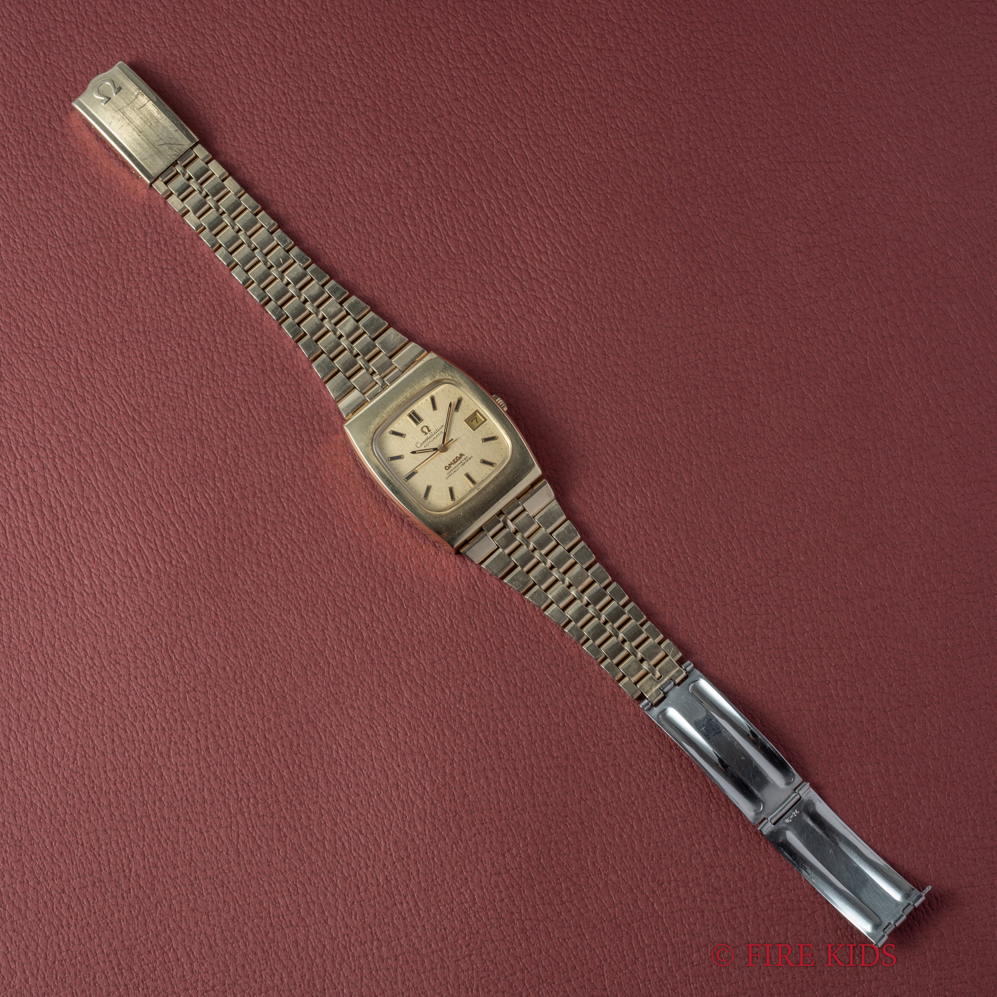 オメガ 1972年製 コンステレーション インテグレート Ref.168.0058 自動巻クロノメーター Cal.1011 純正ブレス