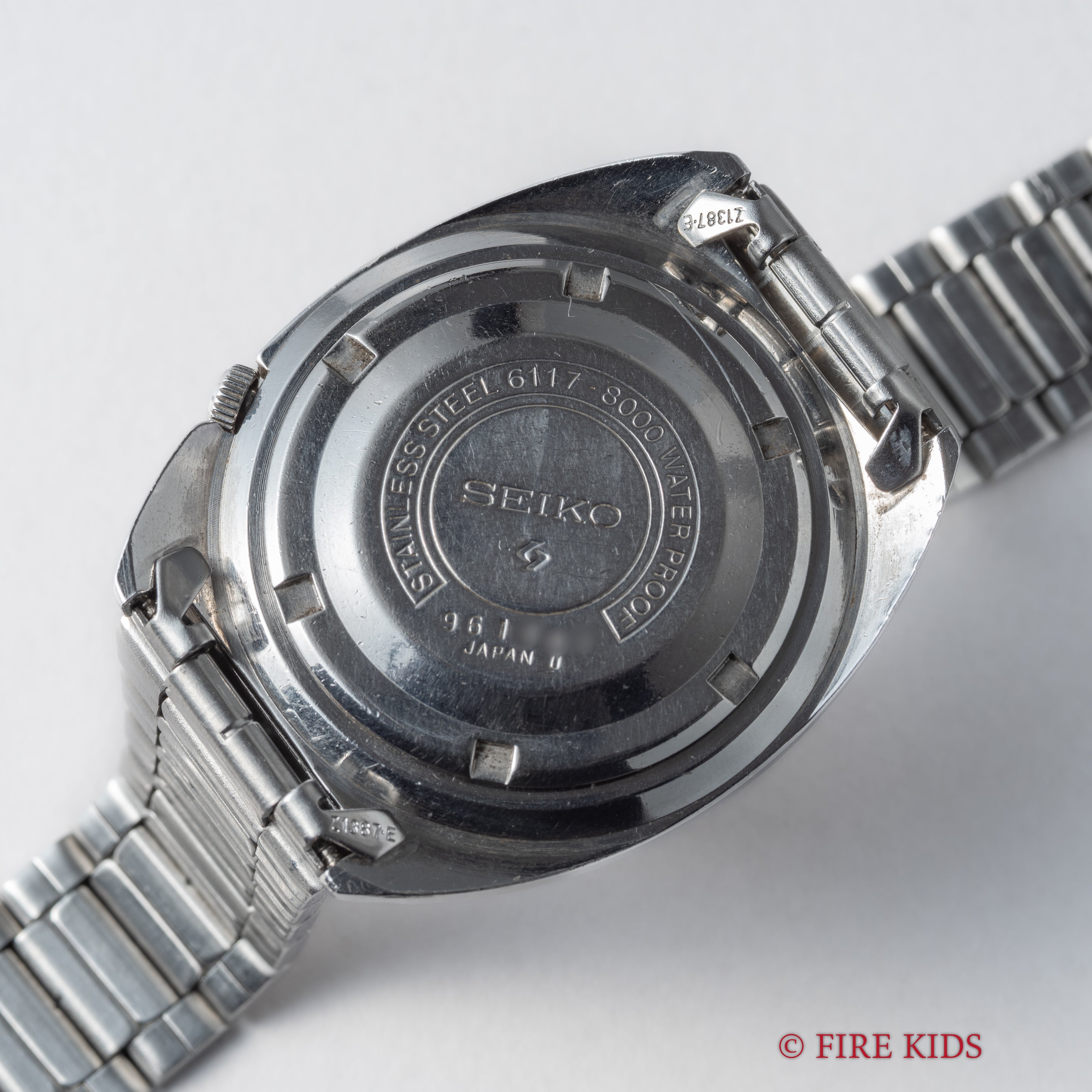 セイコー ナビゲータータイマー ファーストモデル 1969年製 回転ベゼル GMT Ref.6117-8000 純正ブレス付き