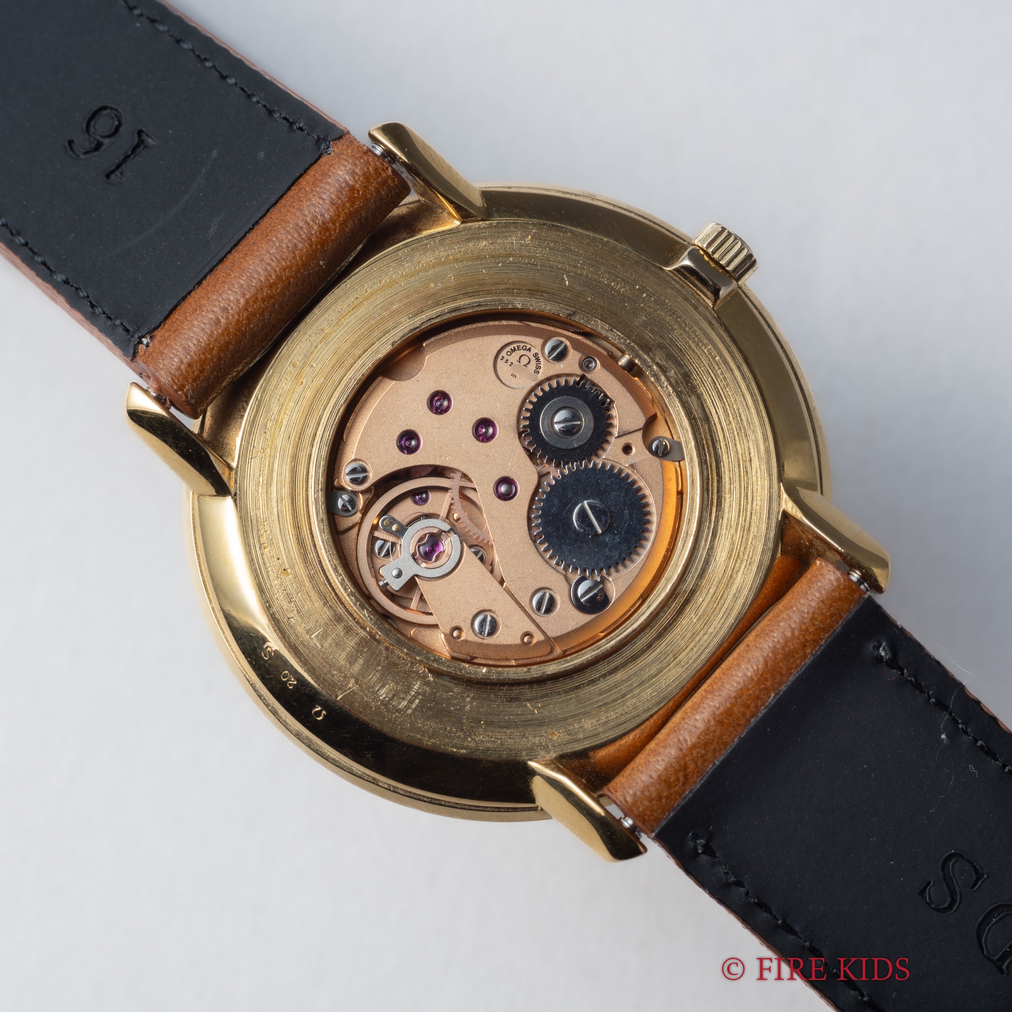 オメガ デ・ヴィル 1972年製 エングレーブドダイヤル Ref.111.0107 手巻き Cal.625