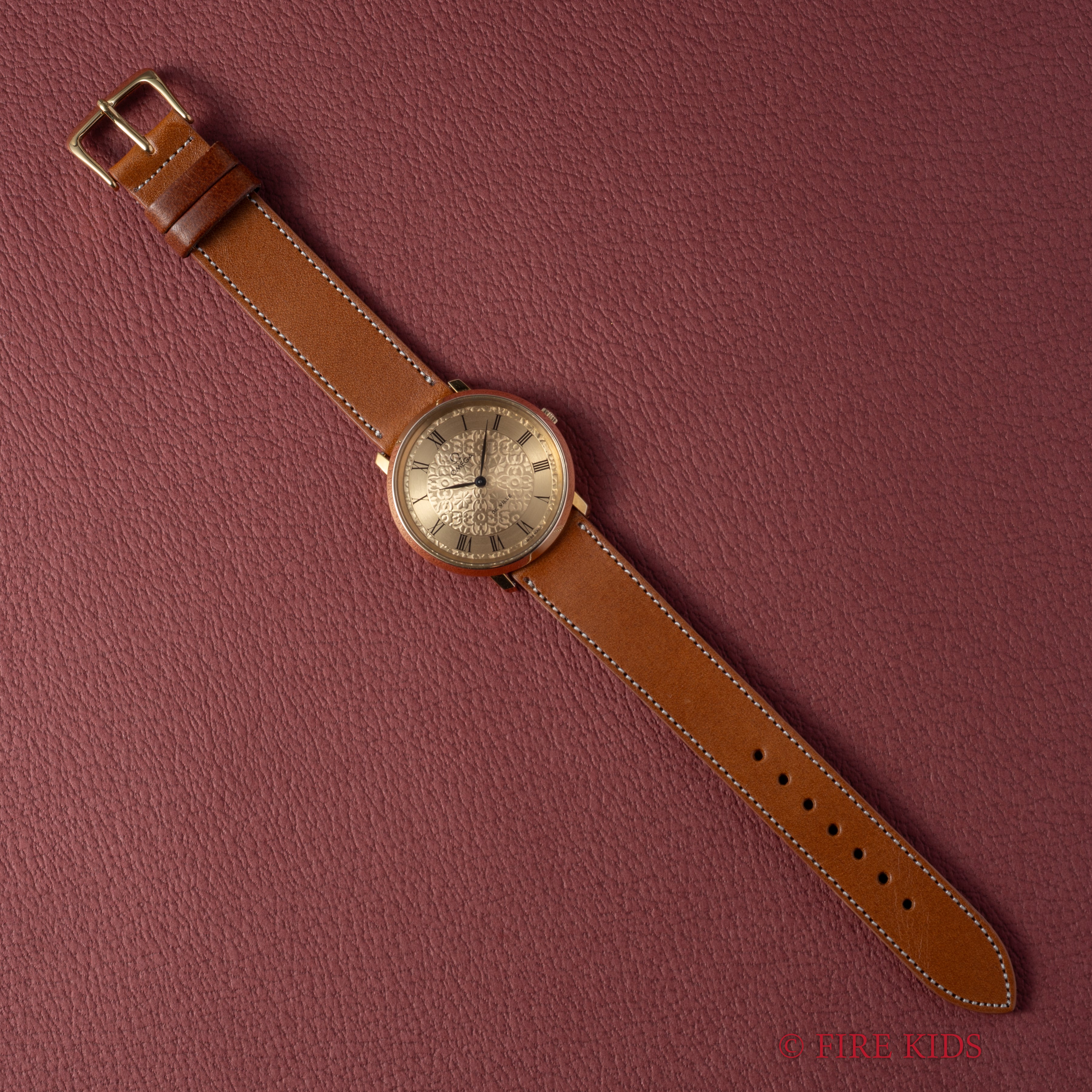 オメガ デ・ヴィル 1972年製 エングレーブドダイヤル Ref.111.0107 手巻き Cal.625