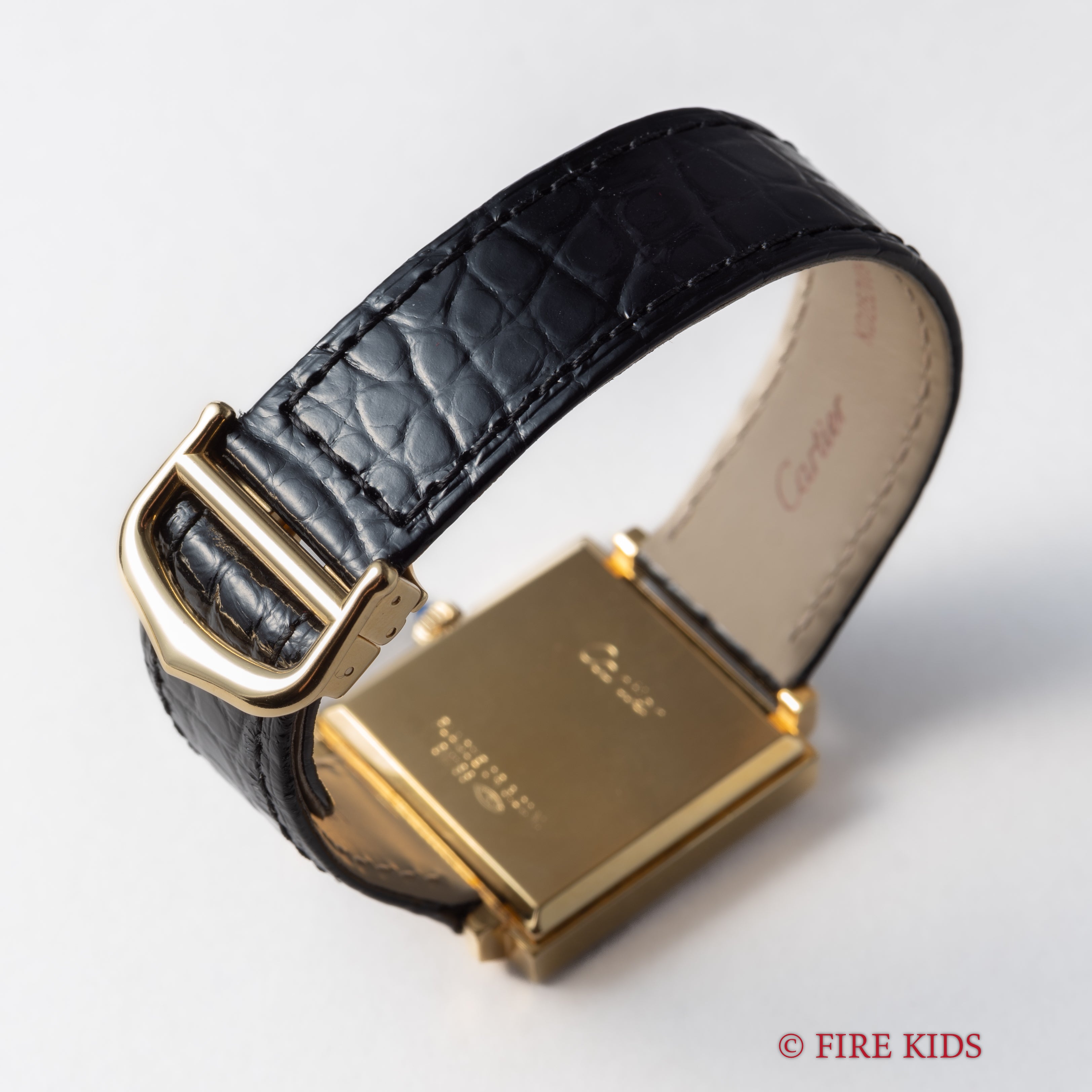 カルティエ プレマストタンク スクエア 手巻 1970年代製 ホワイトローマンダイヤル