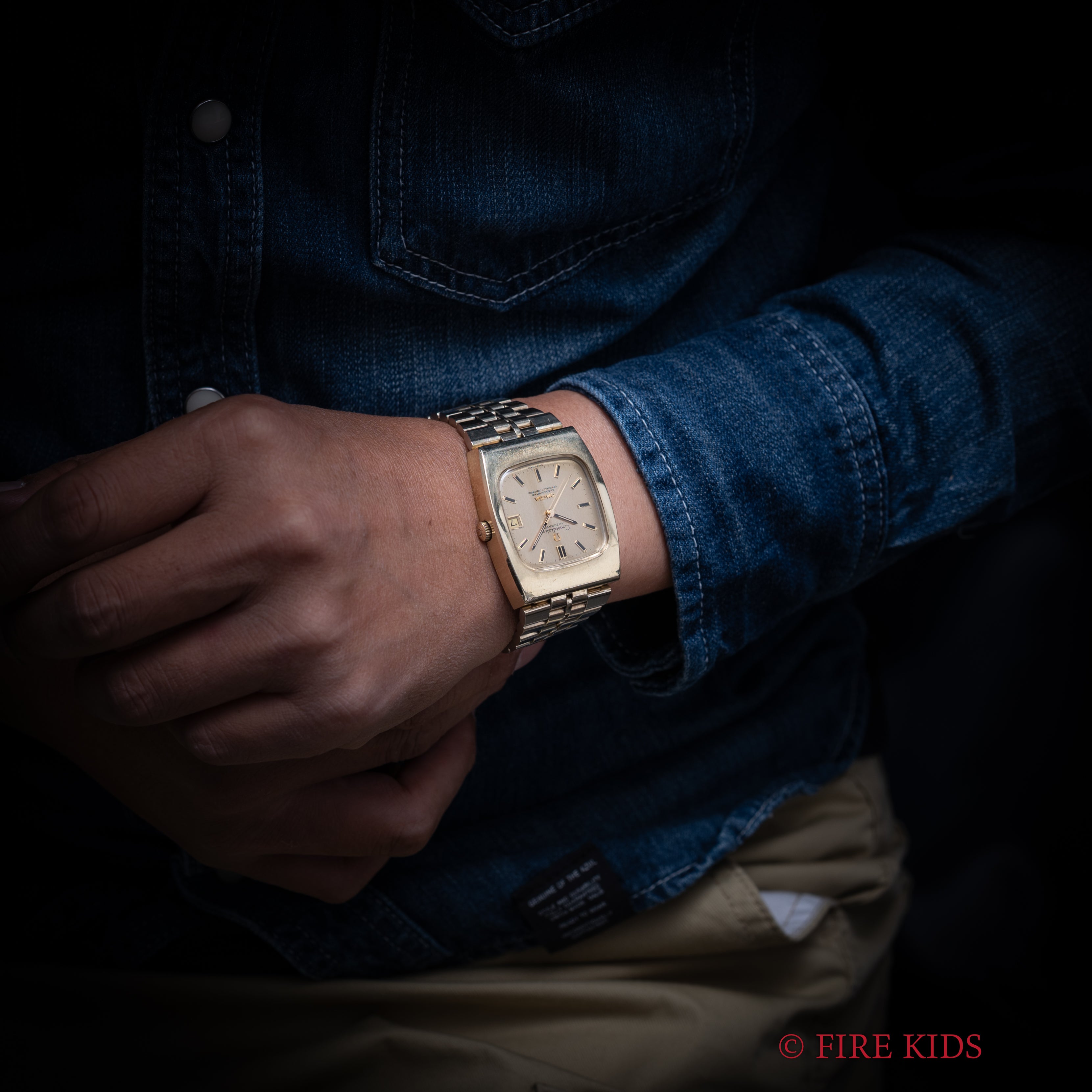 オメガ 1972年製 コンステレーション インテグレート Ref.168.0058 自動巻クロノメーター Cal.1011 純正ブレス