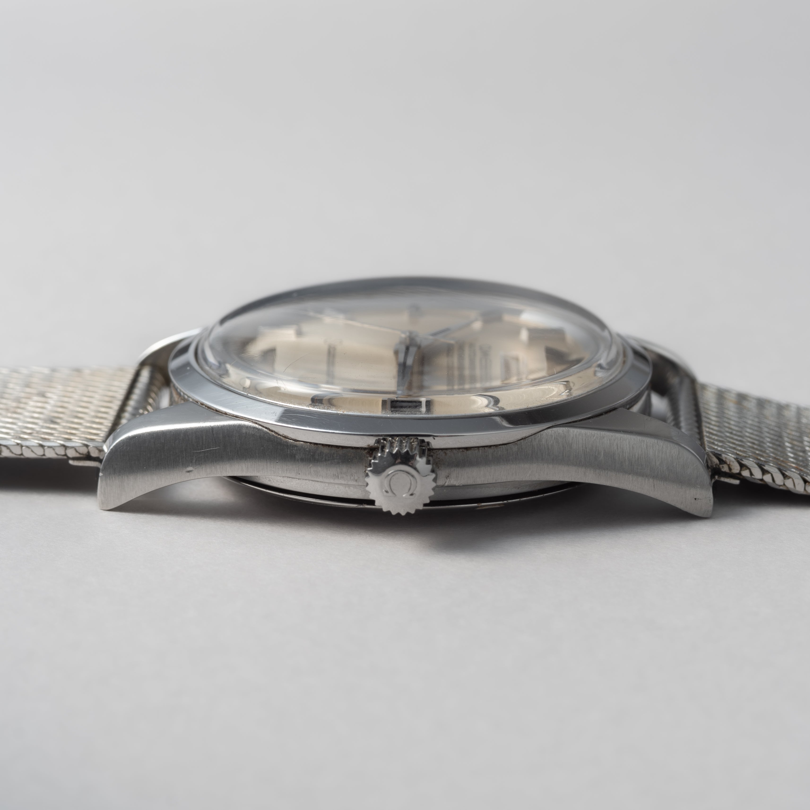 オメガ シーマスタークロノメーター 1971年製 Ref.166.010 自動巻クロノメーター Cal.564 シルバーダイヤル 純正ブレス