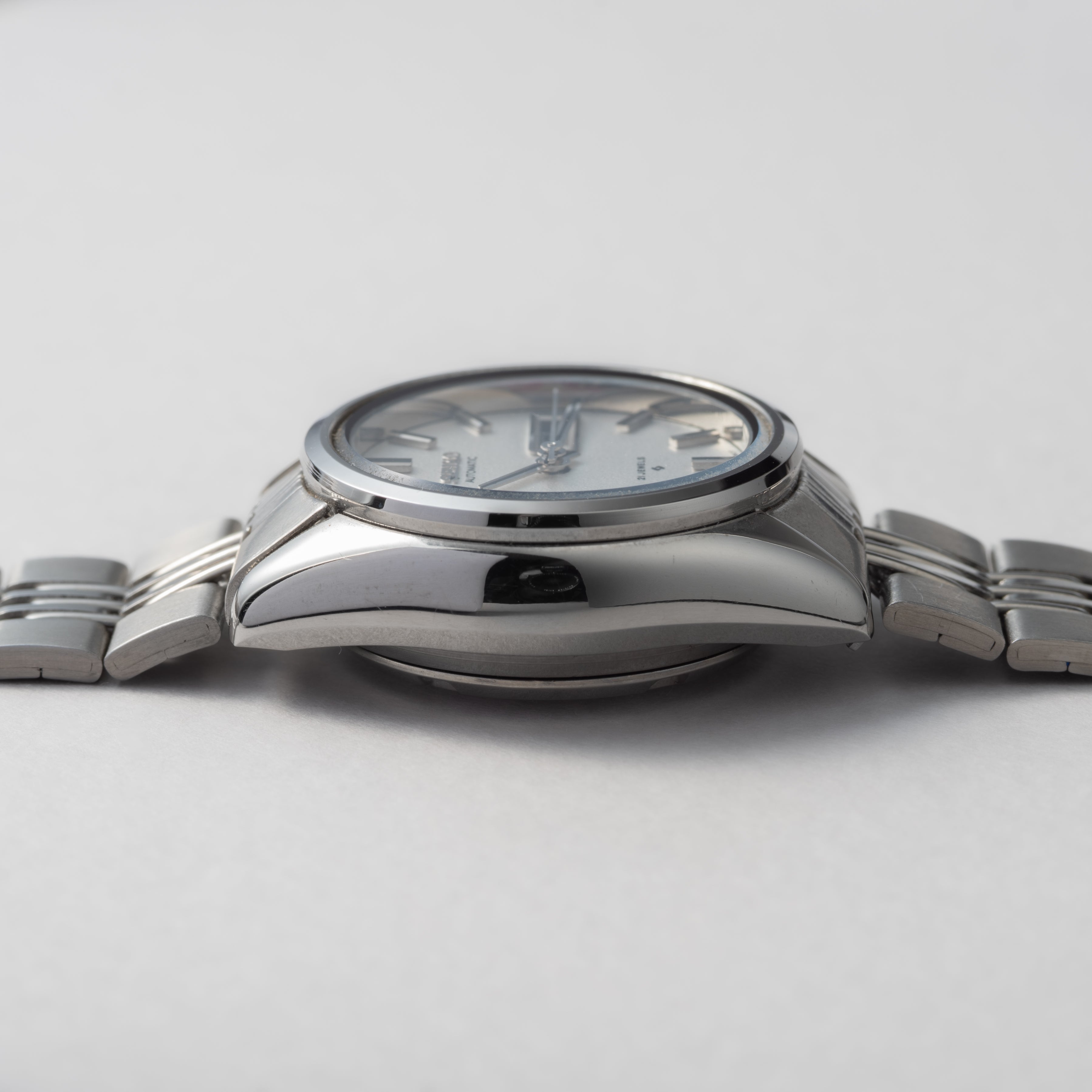 セイコー レディース自動巻 1974年製 日本語デイト 純正ステンレスブレス