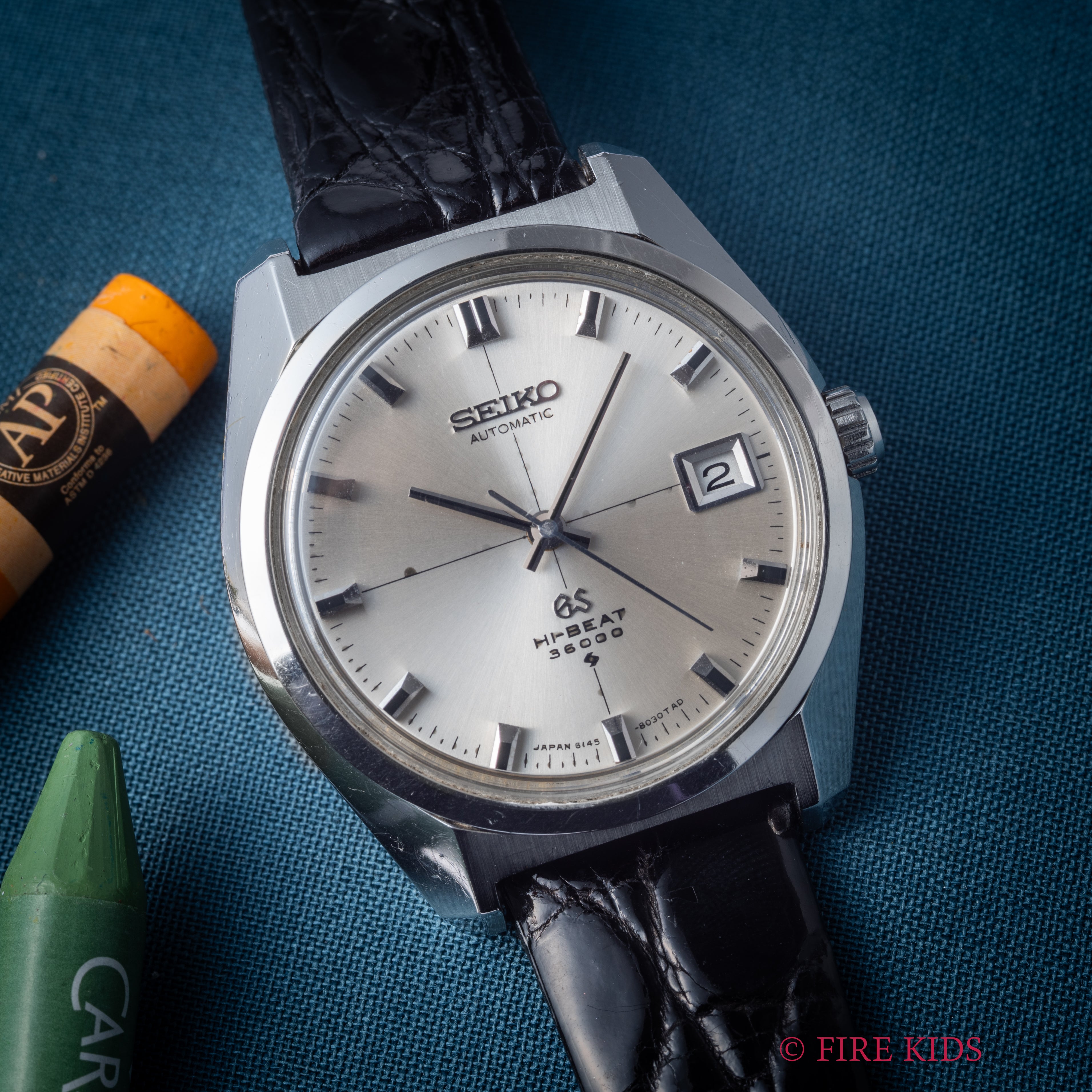 グランドセイコー ハイビート 36000 1969年製 Ref.6145-8000 61GS クロスライン