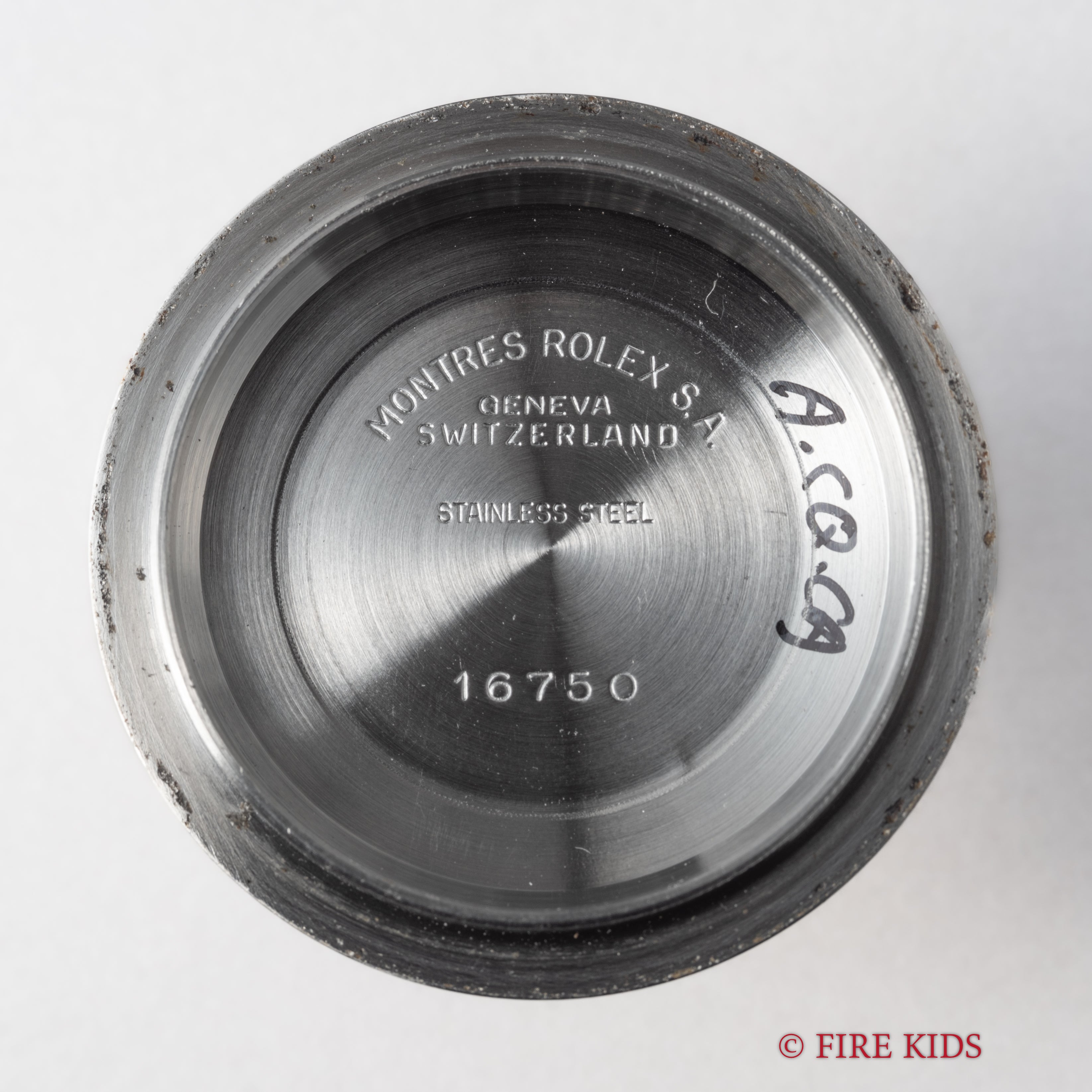 ロレックス 1981年製GMTマスター コンビ 茶ツボ Ref.16753 ルートビア 3連コンビオイスターブレス