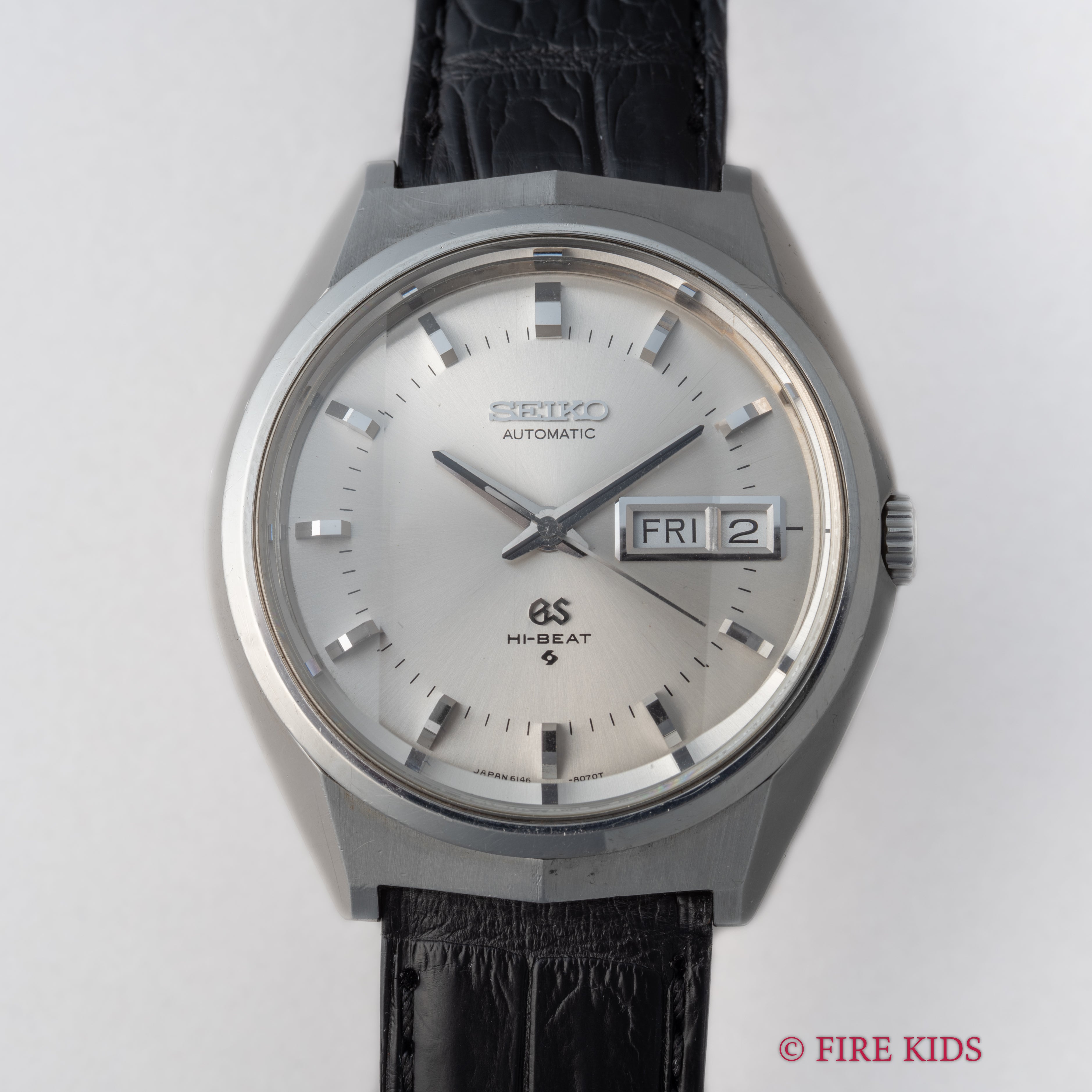 グランドセイコー 61GS 自動巻き ハイビート 1972年製 3面カットガラス Ref.6146-8050