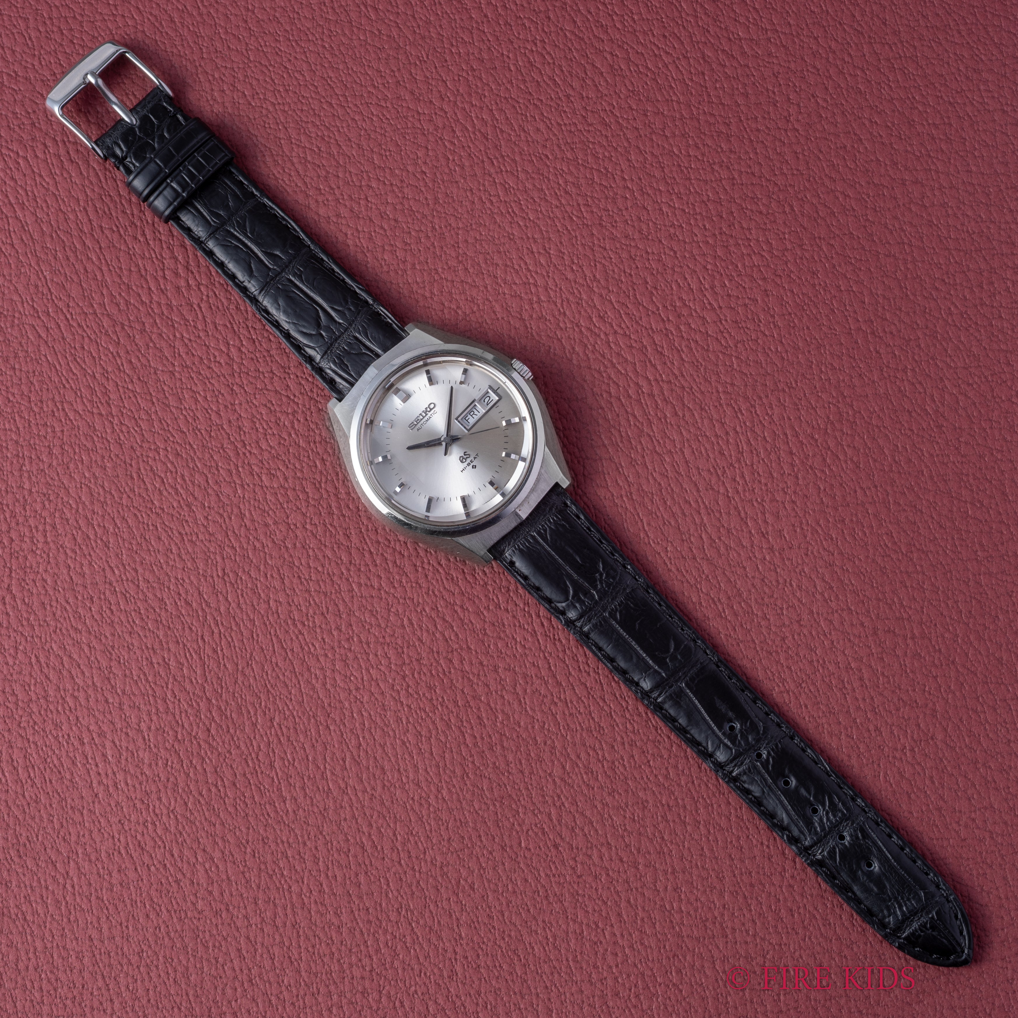 グランドセイコー 61GS 自動巻き ハイビート 1972年製 3面カットガラス Ref.6146-8050