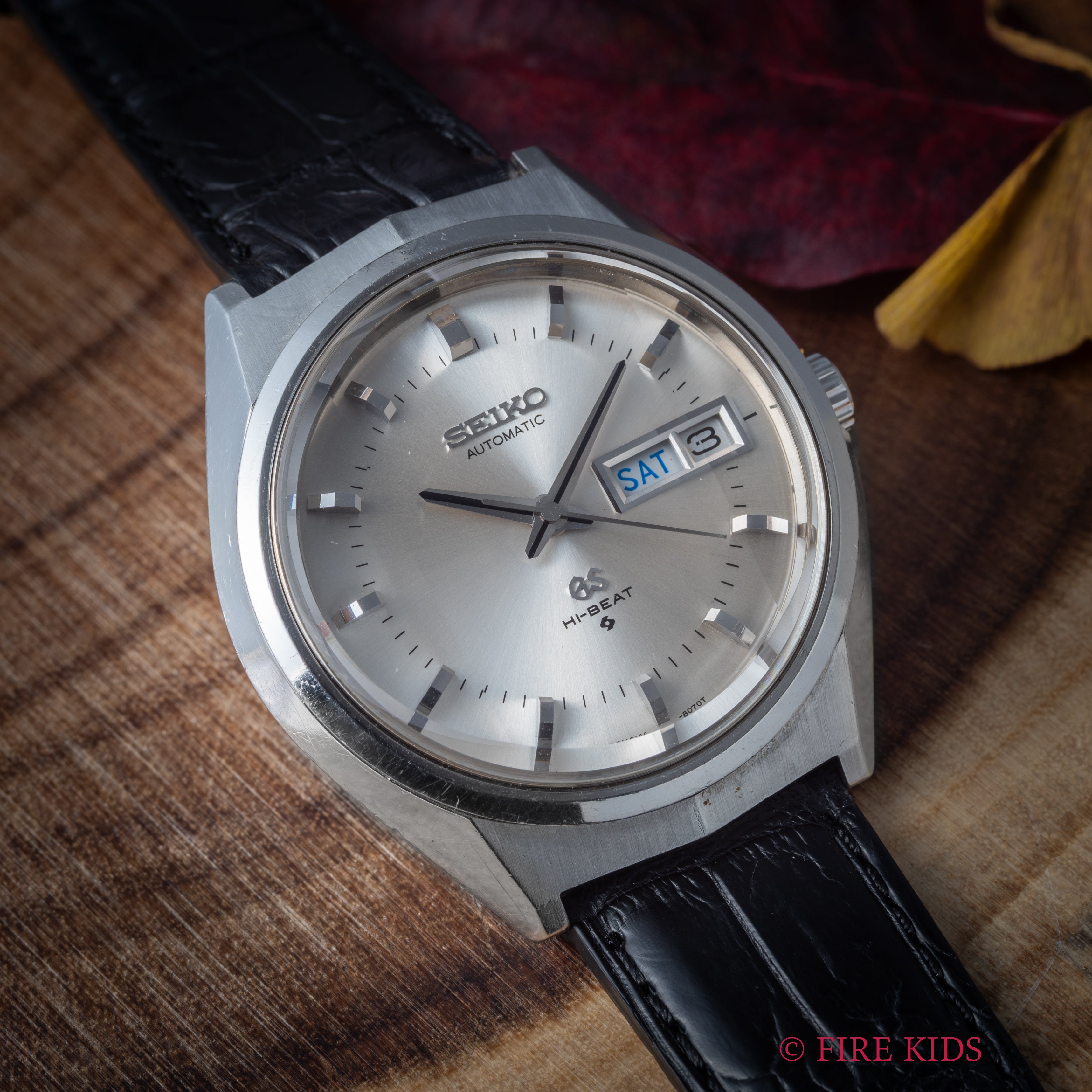 グランドセイコー 61GS 自動巻き ハイビート 1972年製 3面カットガラス Ref.6146-8050