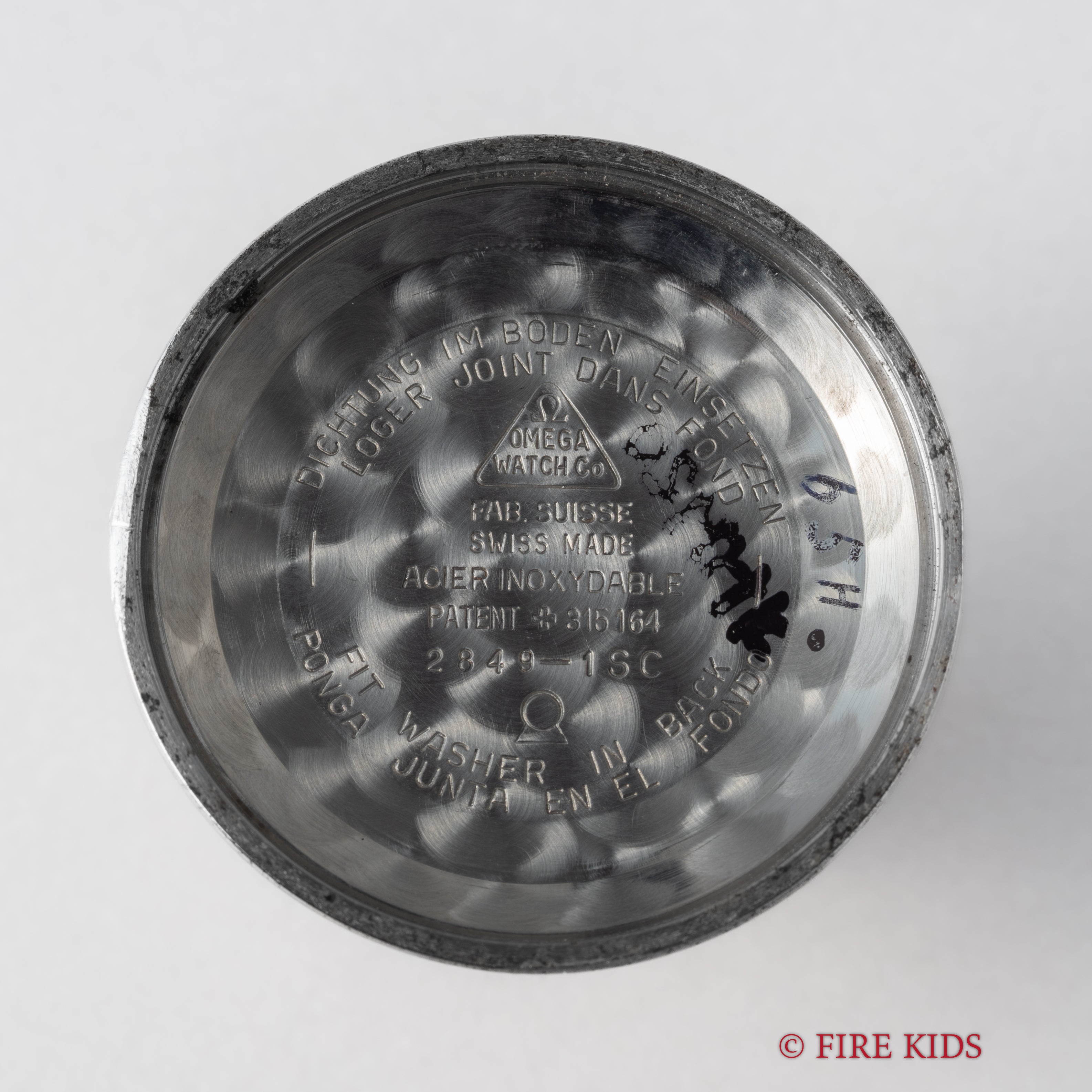 オメガ シーマスターカレンダー 1958年製 全回転ローター自動巻 Ref.2849 1SC Cal.503