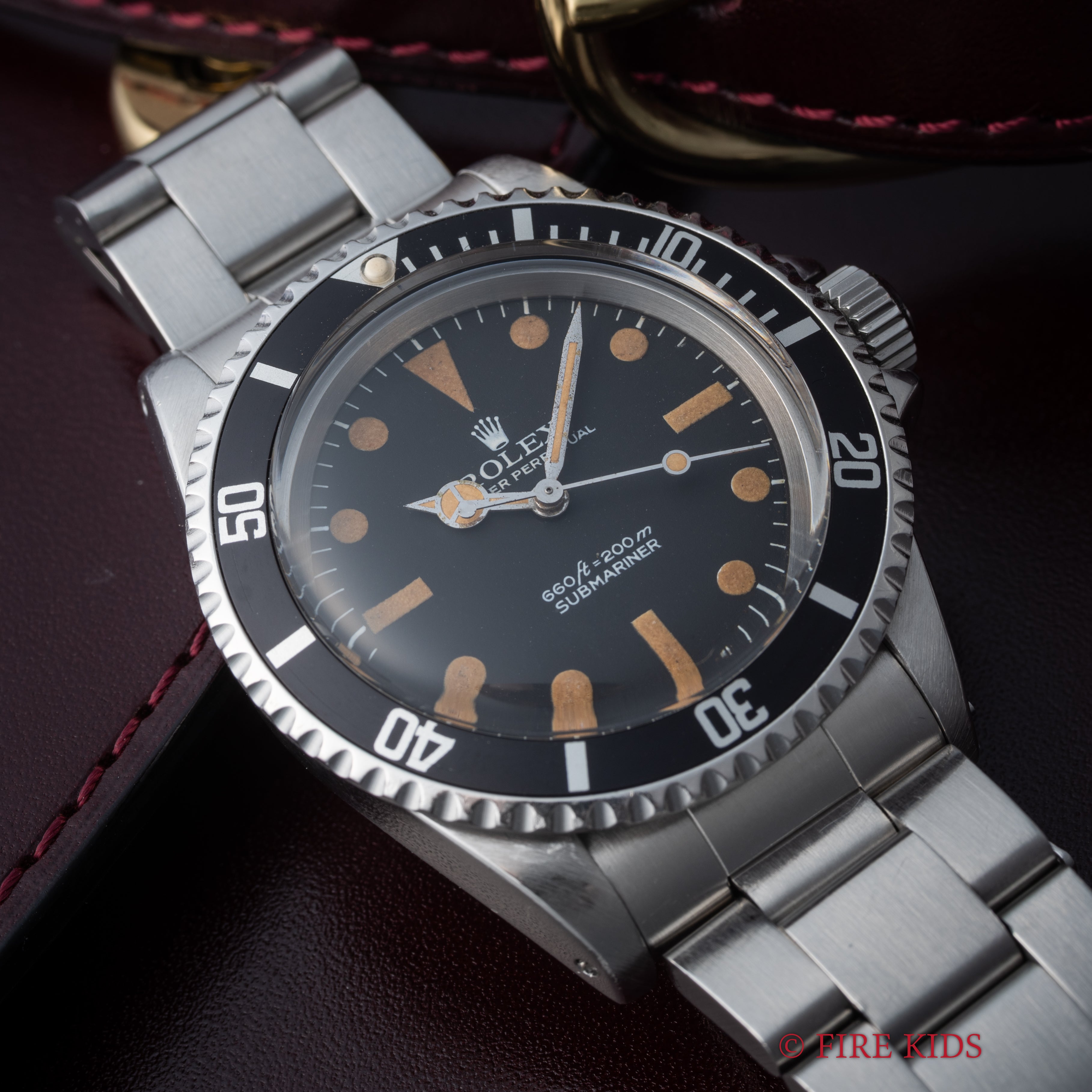 ロレックス サブマリーナー 1977年製 プレコメックス Ref.5513 自動巻 純正ブレス