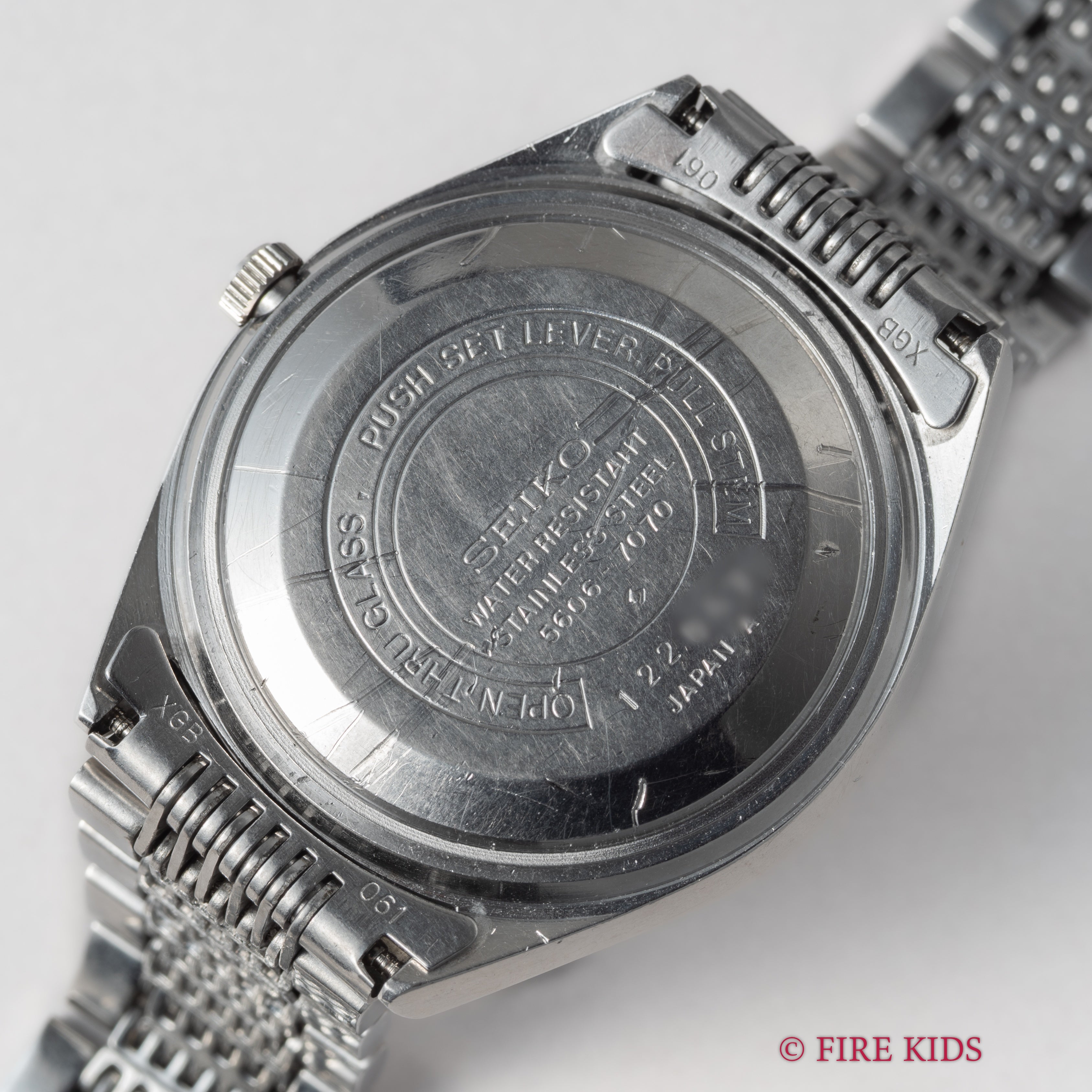 セイコー LM Ref.5606-7070 1971年製 自動巻き 純正ブレス付き