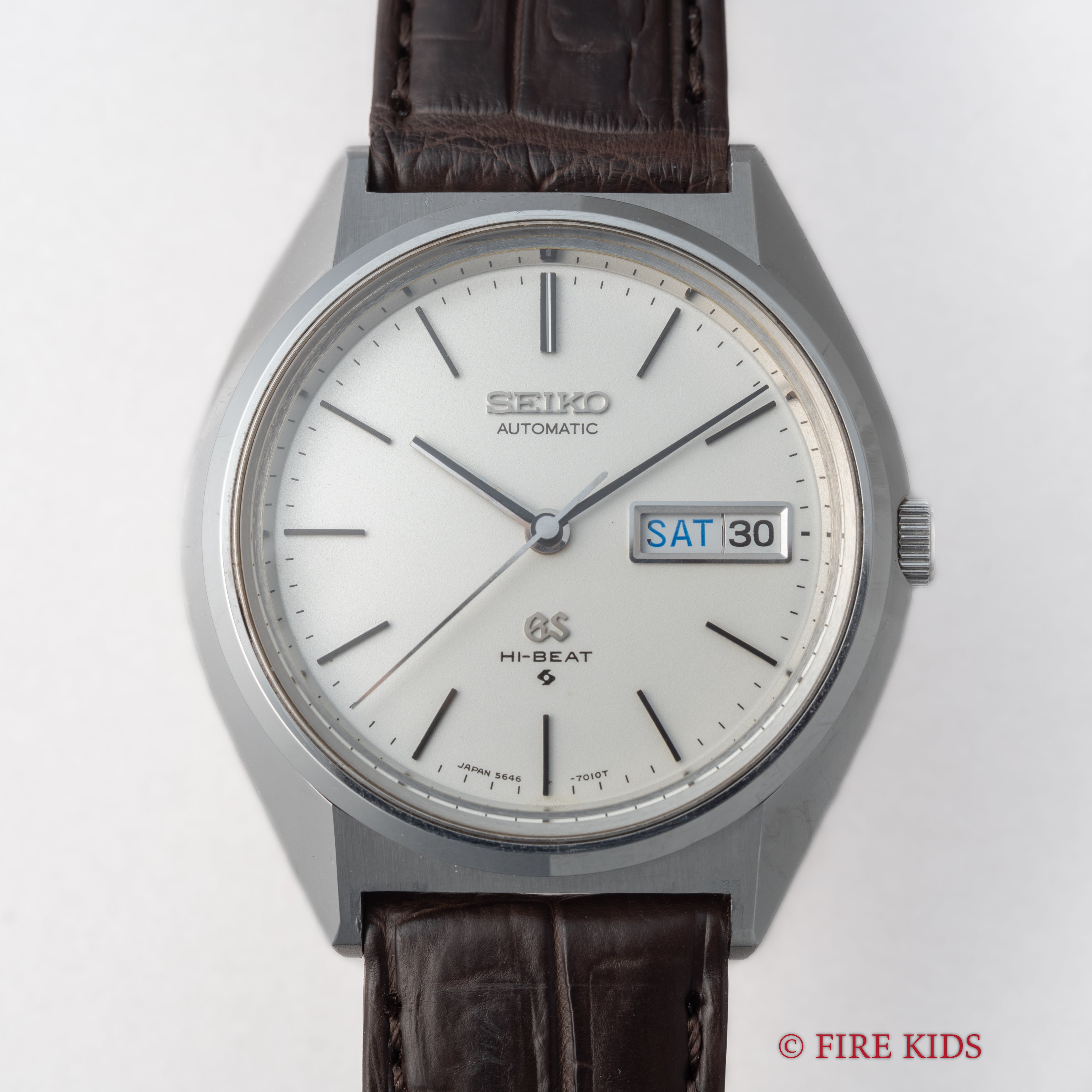 グランドセイコー 1973年製 Ref.5646-7010 56GS ホワイトダイヤル 自動巻き