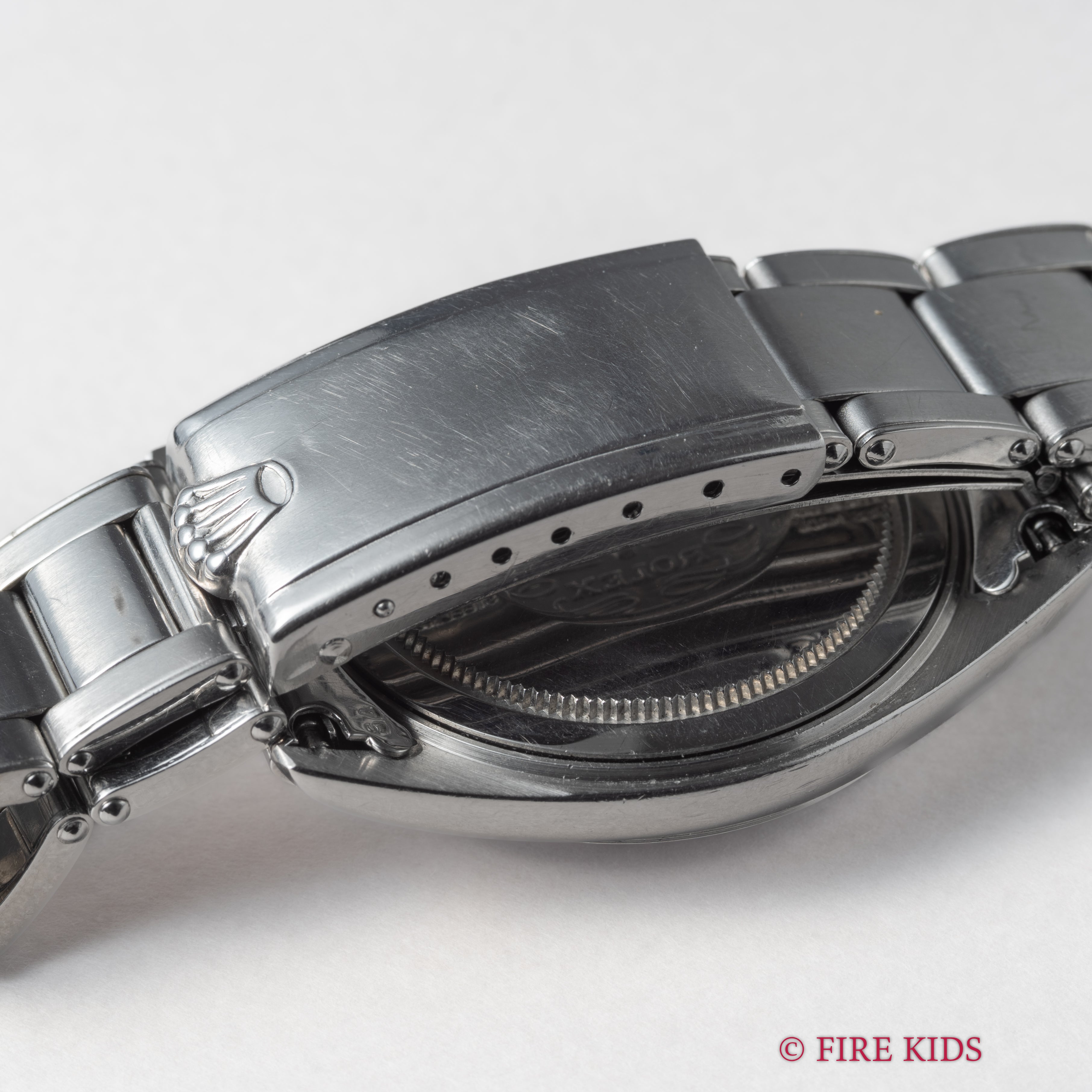 ロレックス オイスター 1964年製 ビッグケース 手巻き Ref.6424 グレーダイヤル