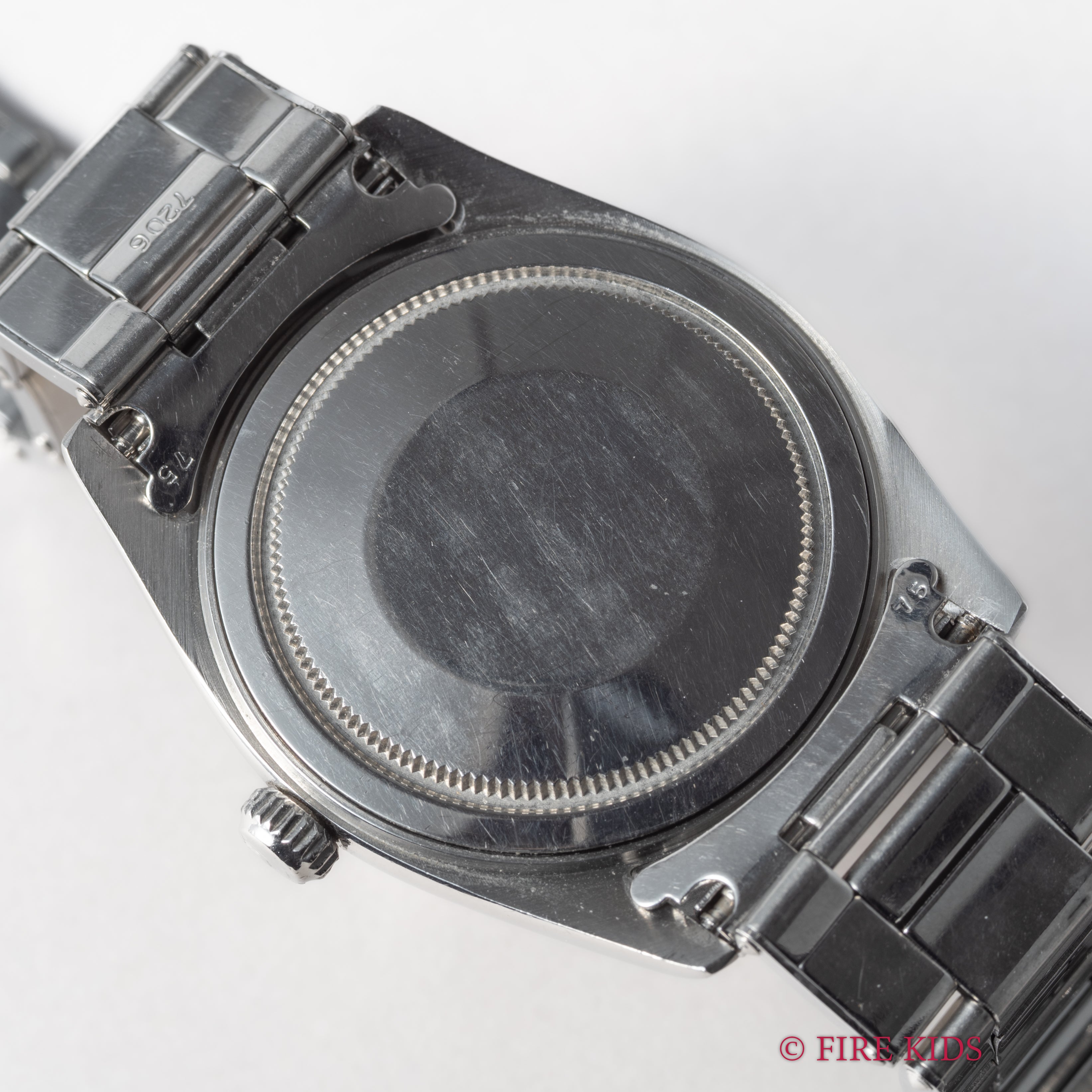 ロレックス オイスター 1964年製 ビッグケース 手巻き Ref.6424 グレーダイヤル